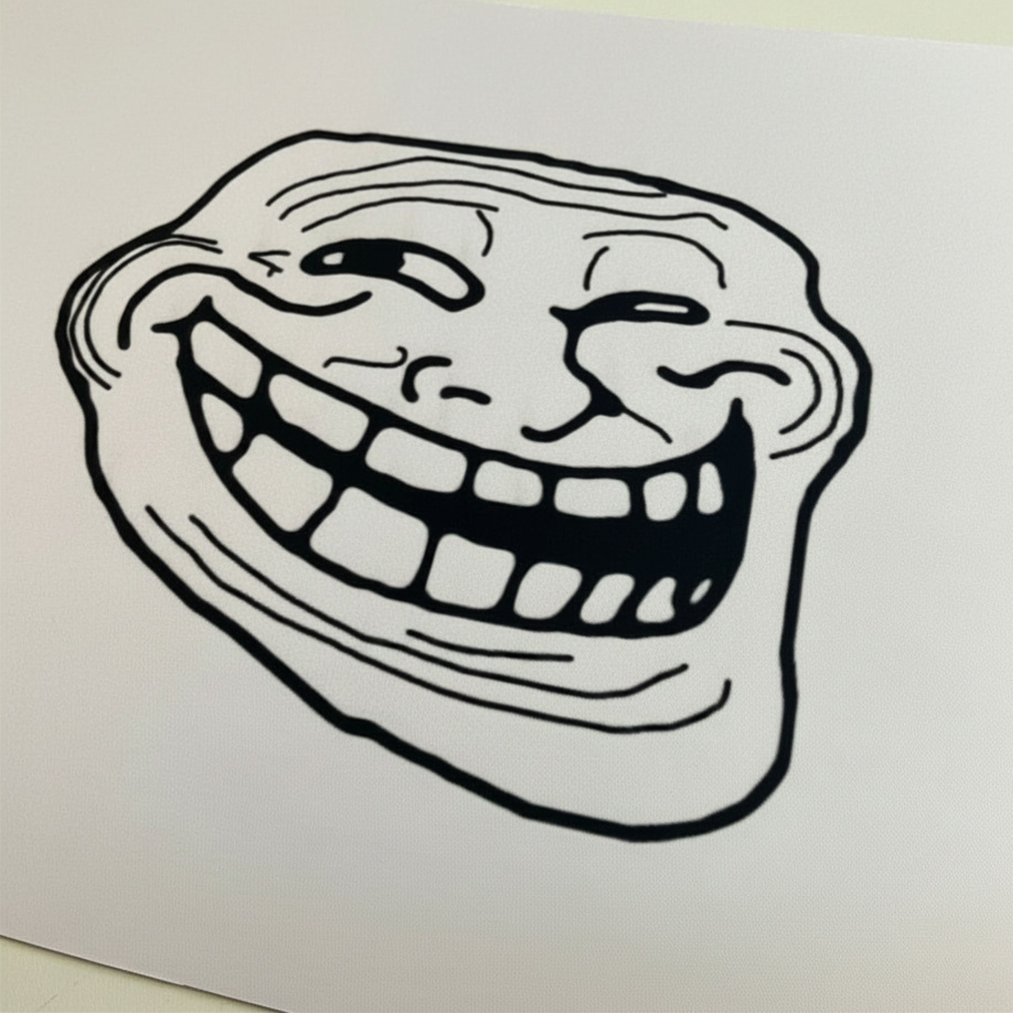 Troll Face Playmat