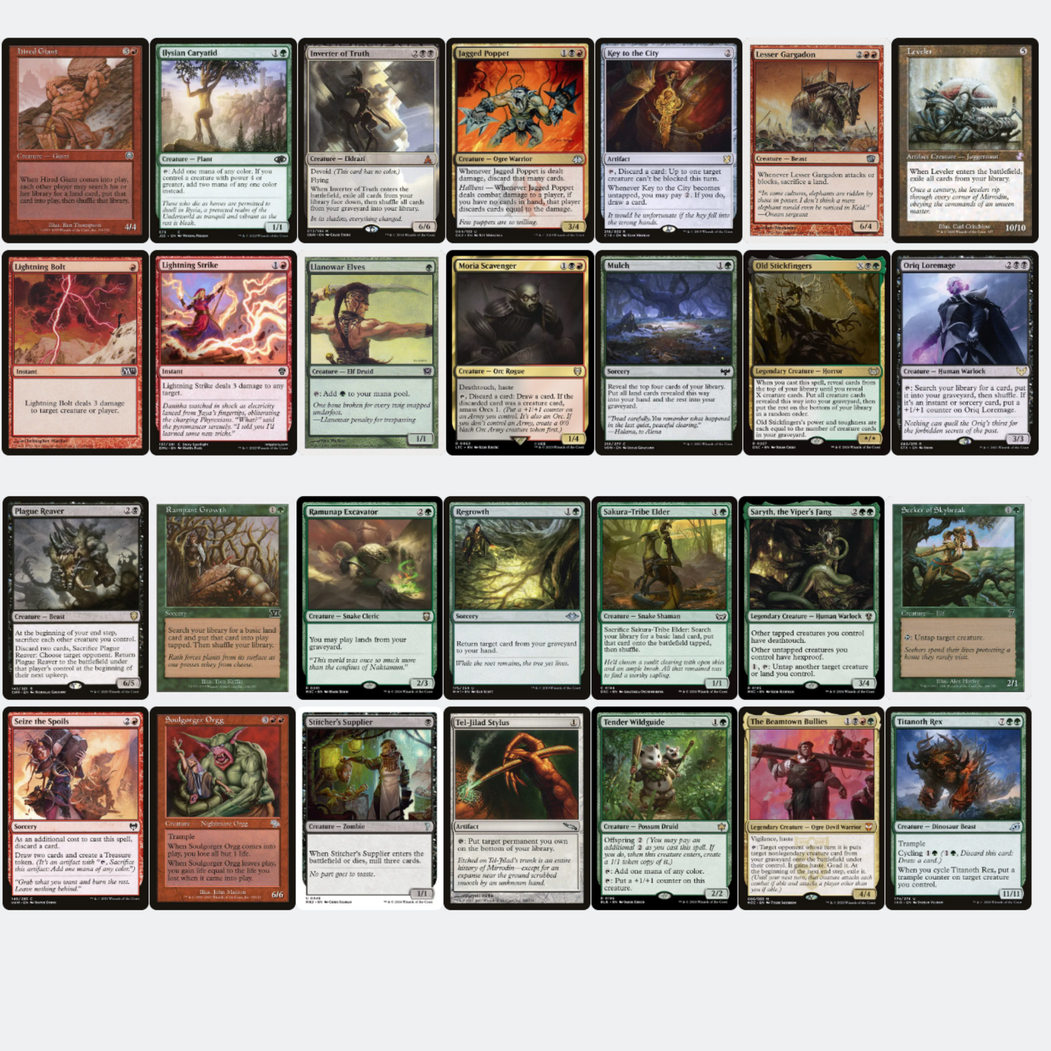 The Beamtown Bullies - EDH Deck