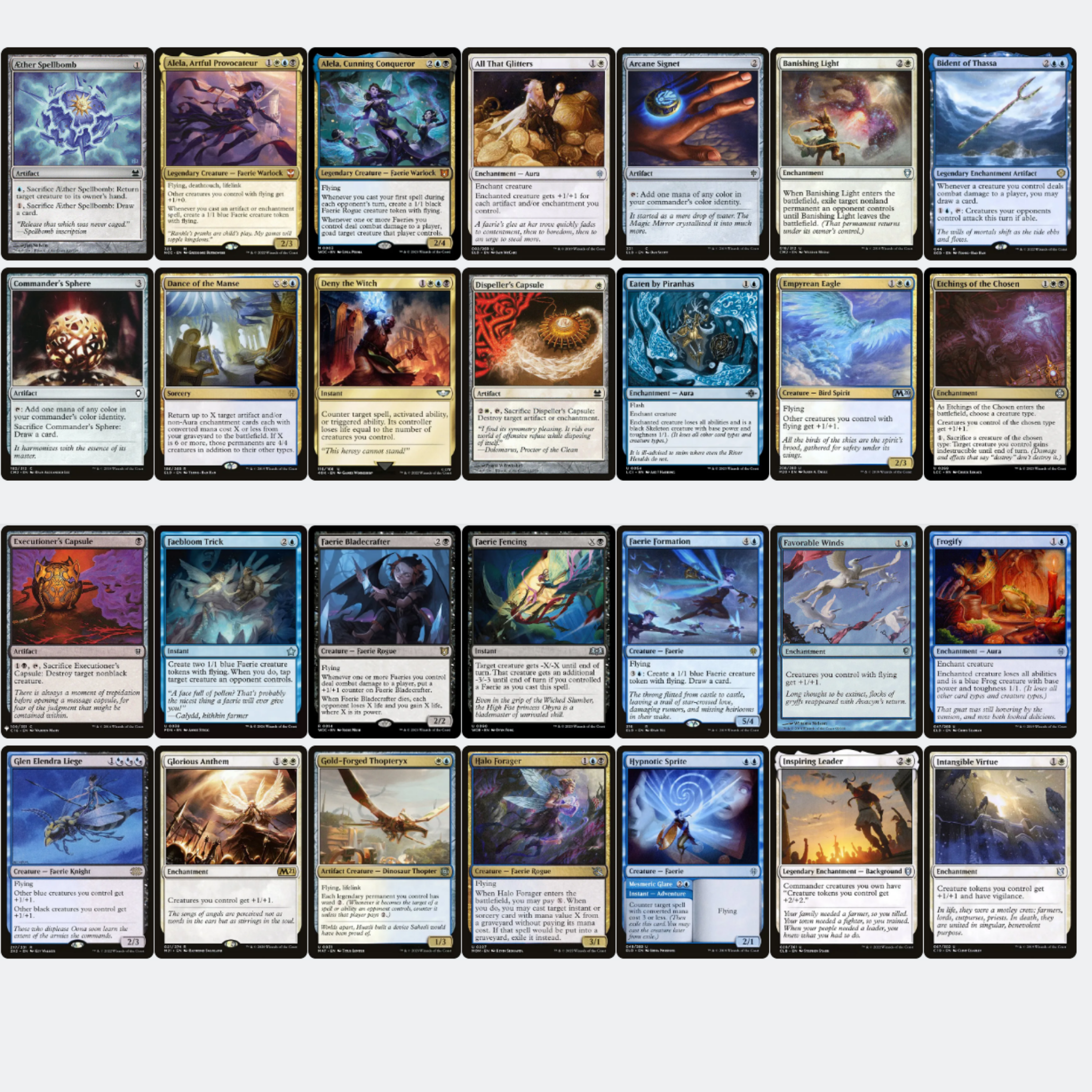 Alela, Artful Provocateur - EDH Deck