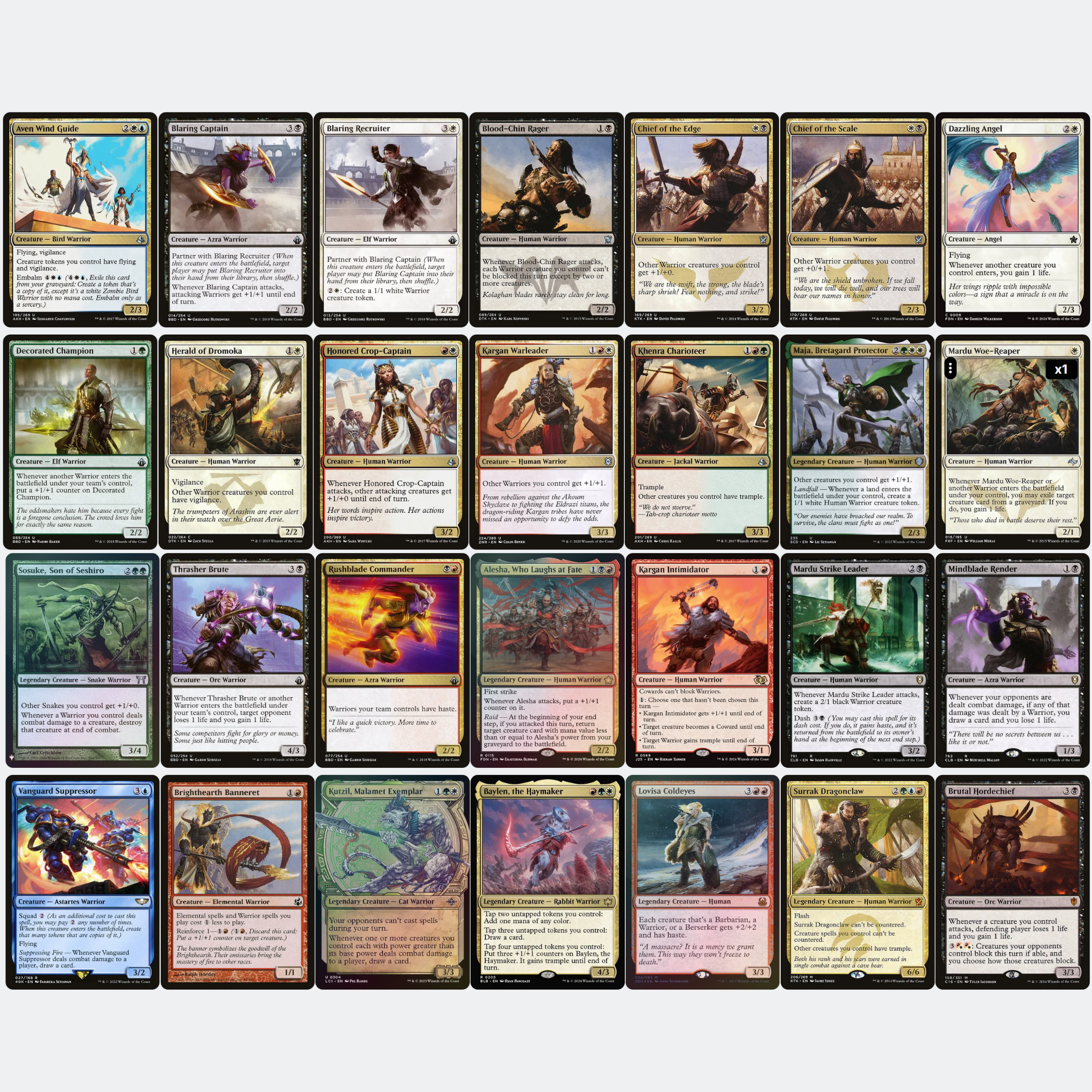 Najeela, the Blade-Blossom - EDH Deck