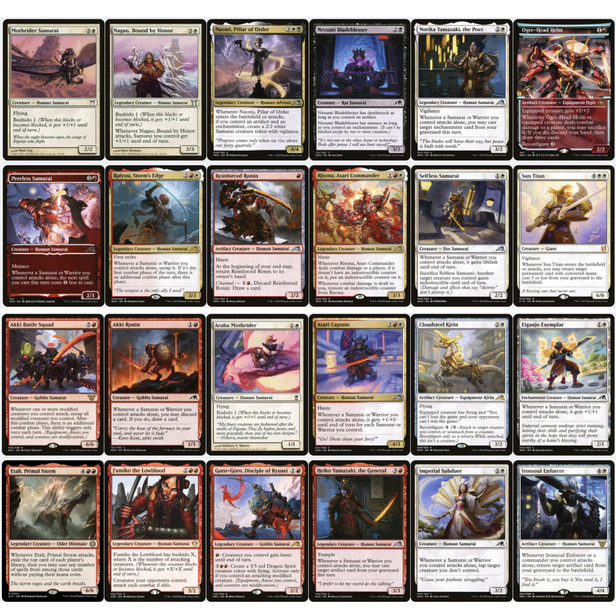 Isshin, Two Heavens As One - EDH Deck