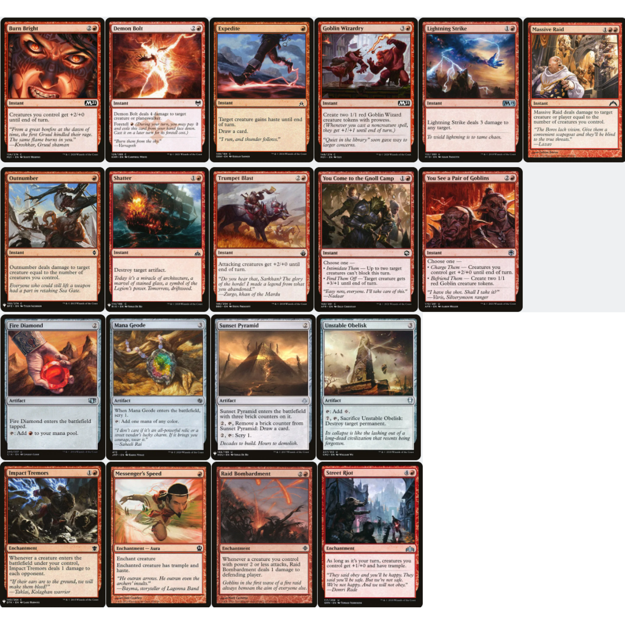 Krenko, Mob Boss - EDH Deck