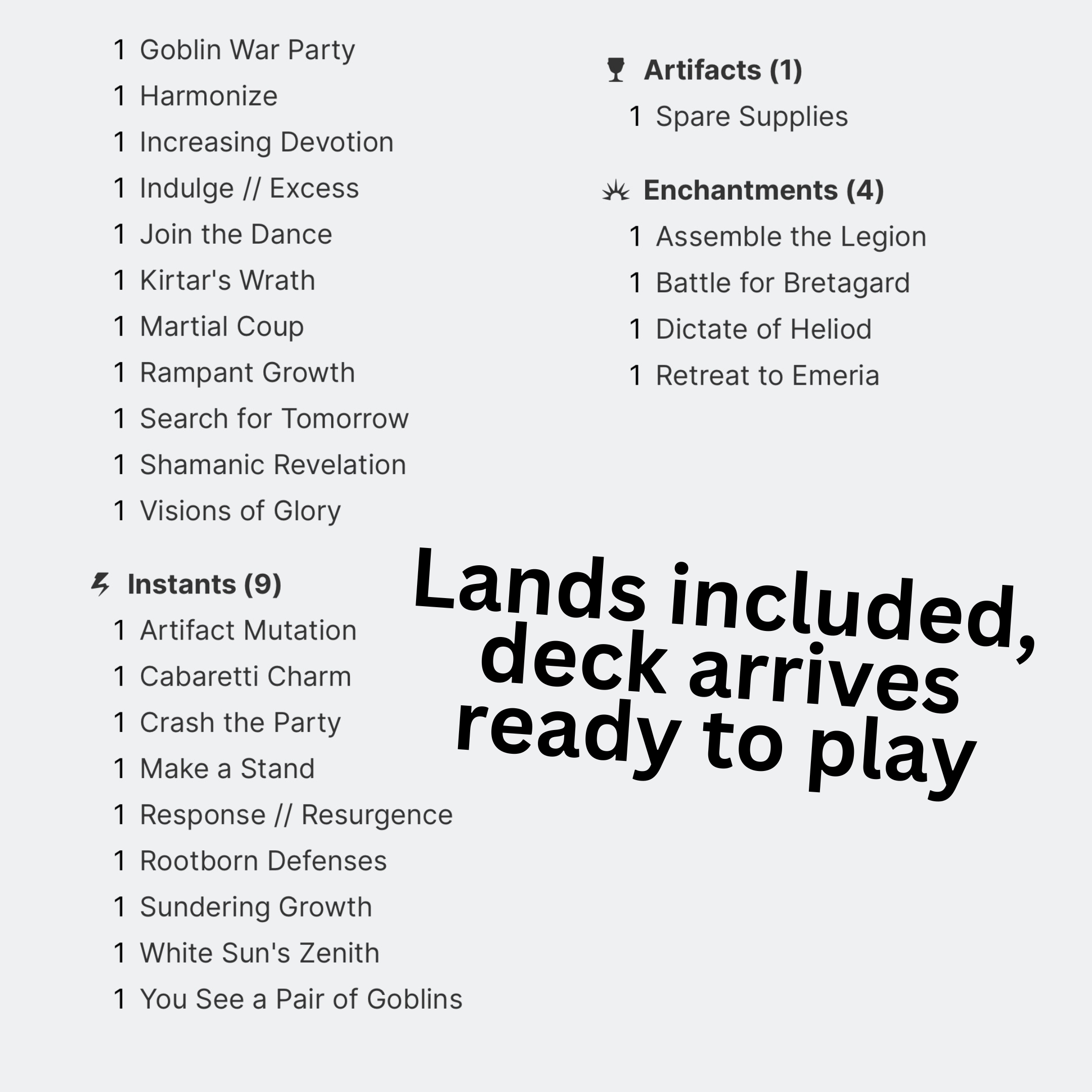 Jetmir, Nexus Of Revels - EDH Deck
