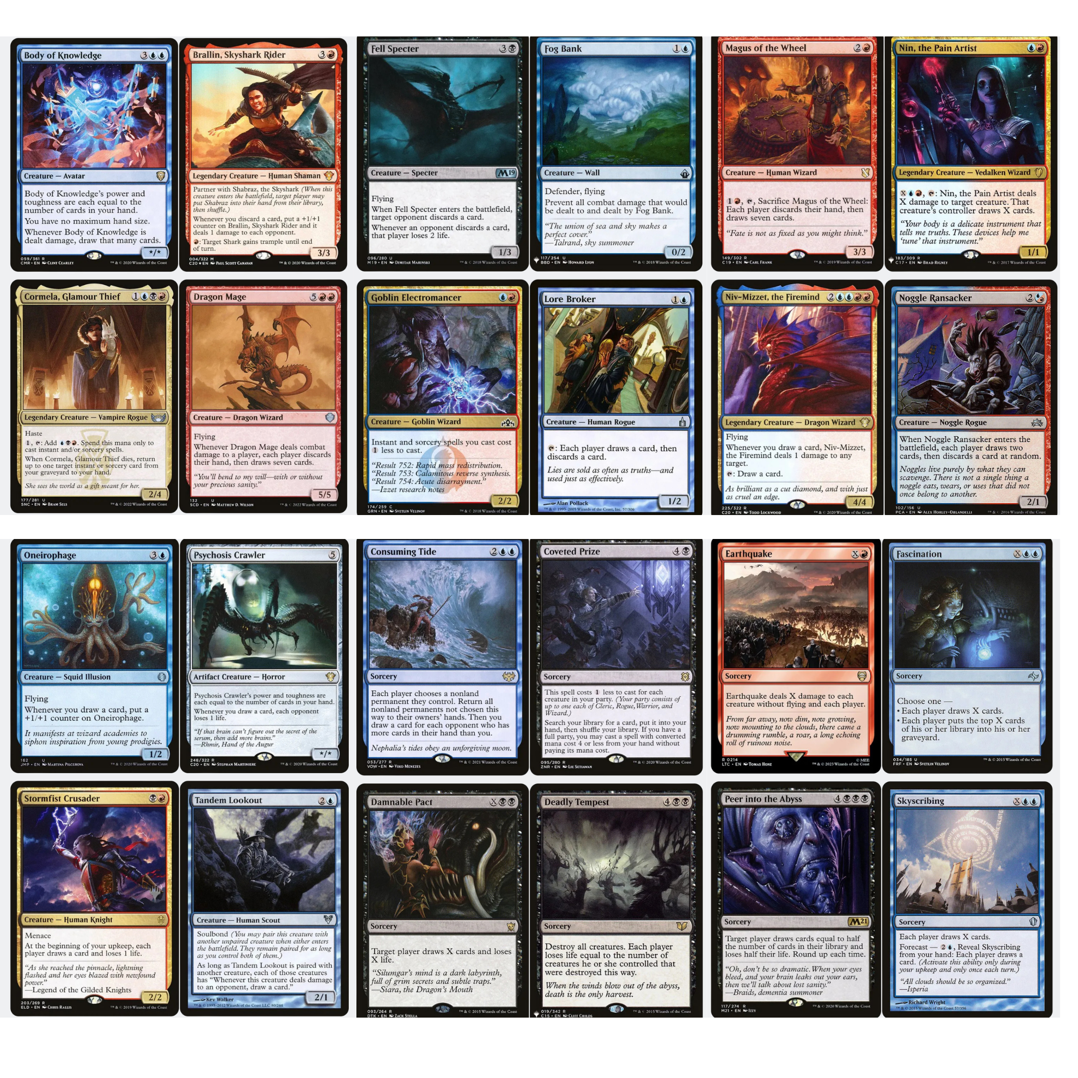 Nekusar, The Mindrazer - EDH Deck