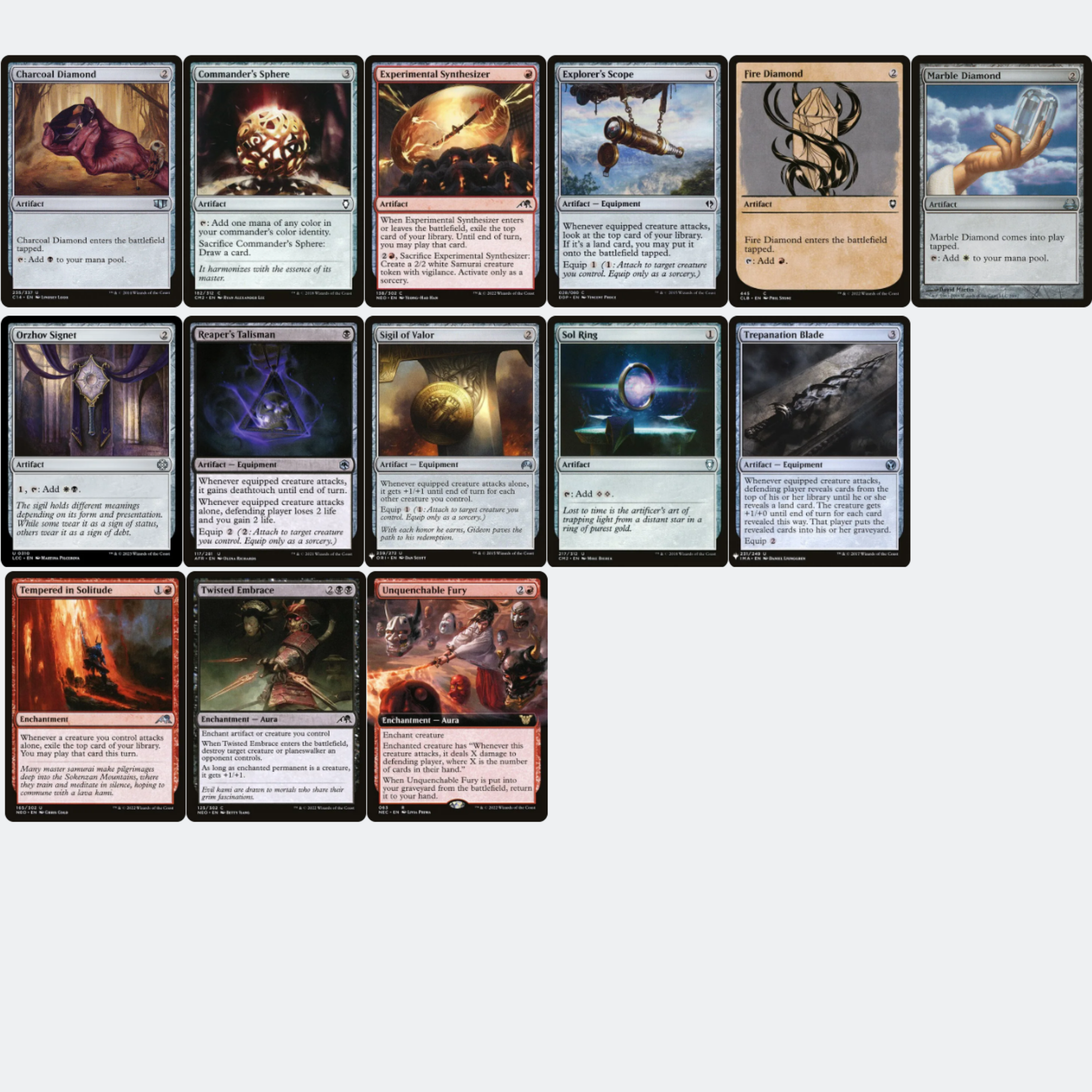 Isshin, Two Heavens As One - EDH Deck