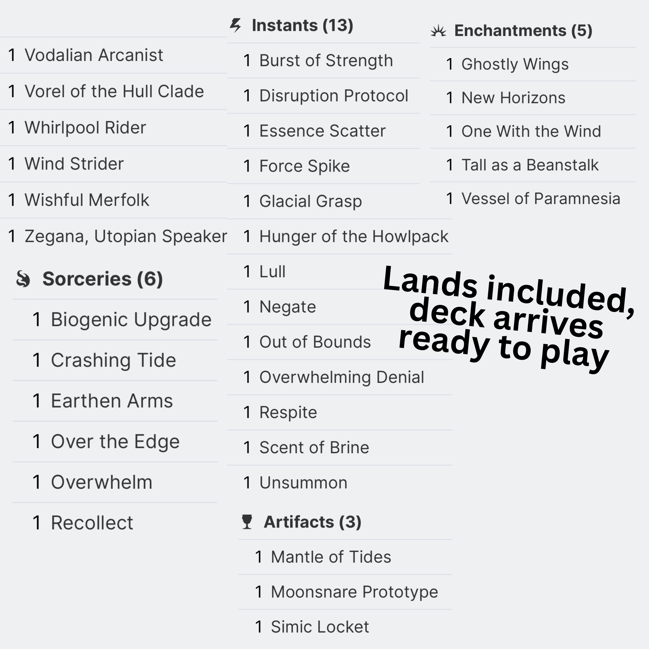 Hakbal Of The Surging Soul - EDH Deck