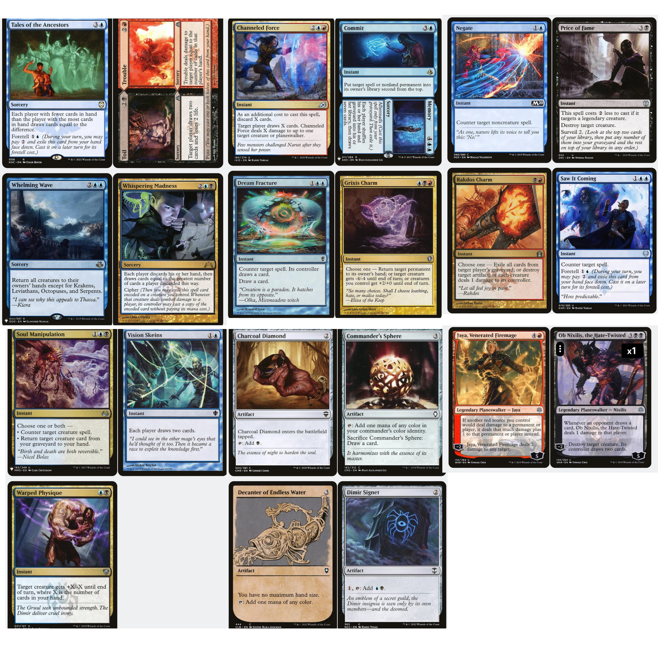 Nekusar, The Mindrazer - EDH Deck