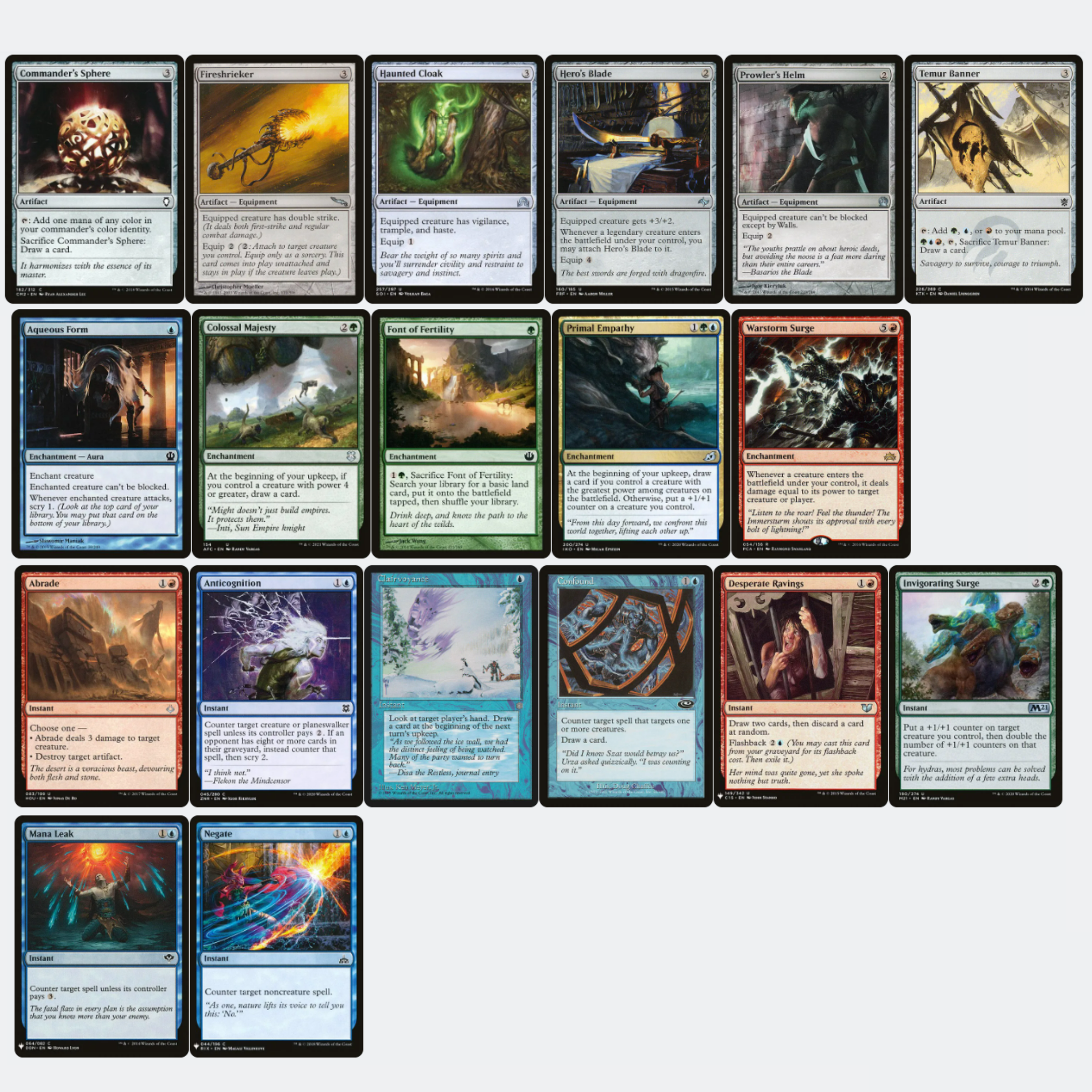 Animar, Soul of Elements - EDH Deck