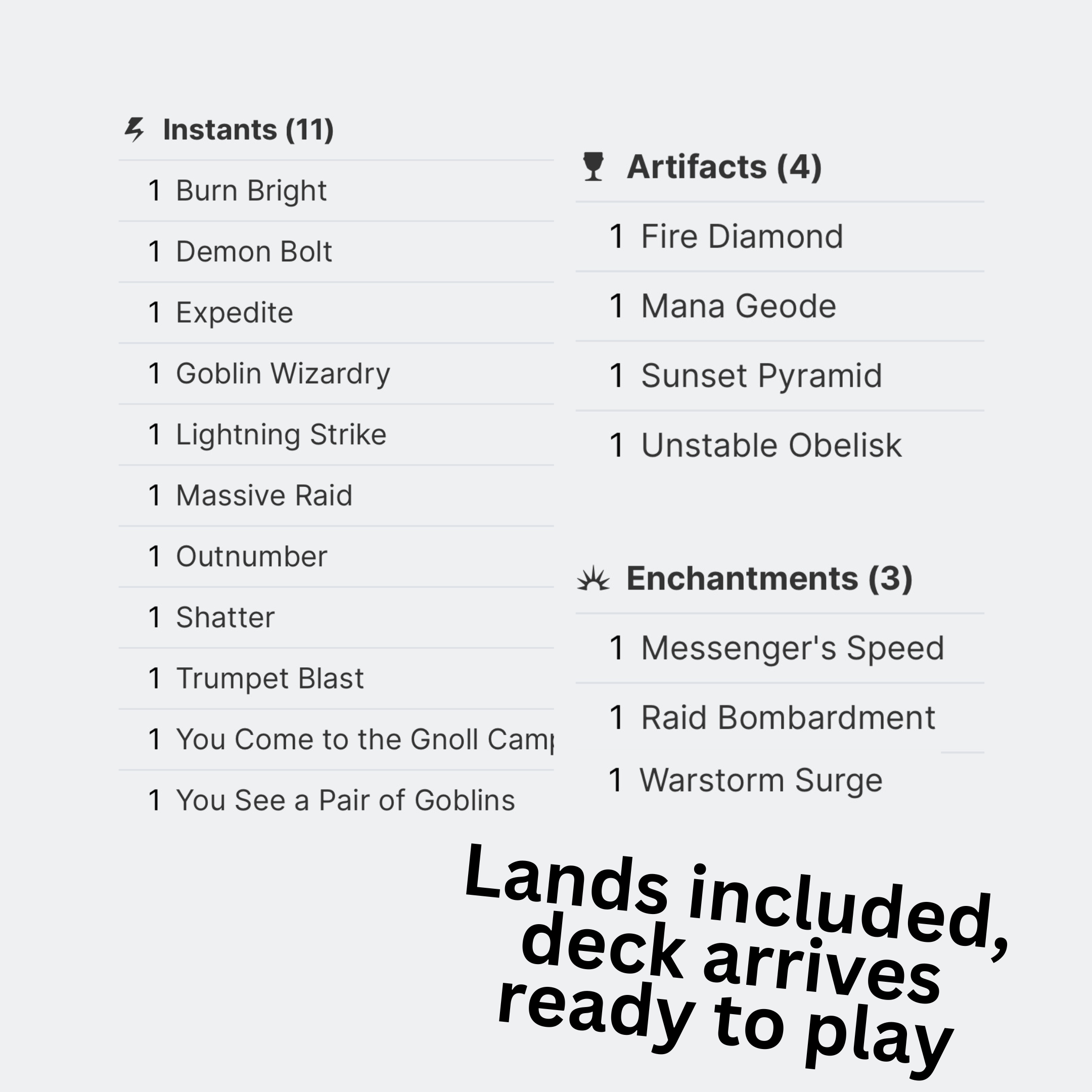 Krenko, Mob Boss - EDH Deck