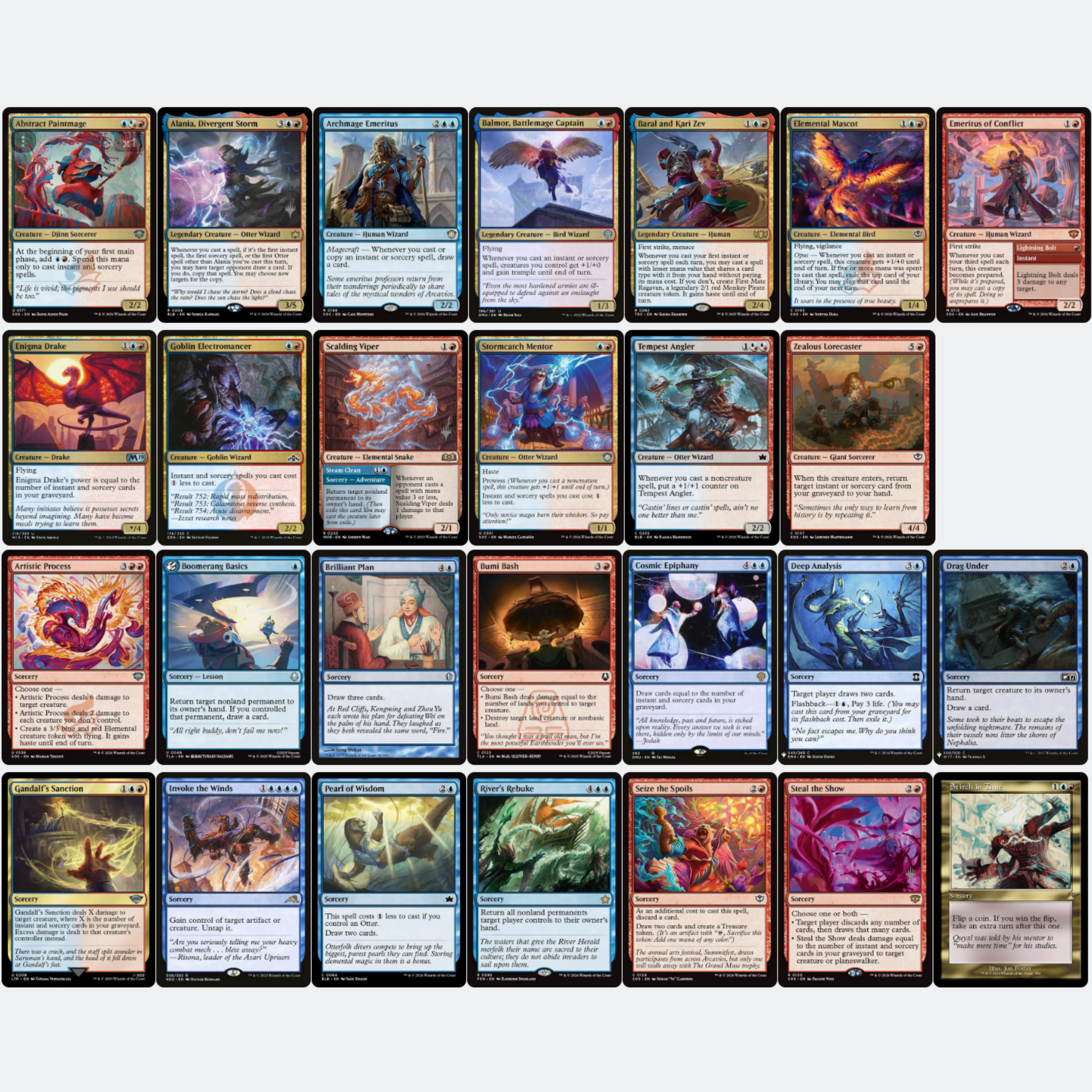 Prismari, The Inspiration - EDH Deck