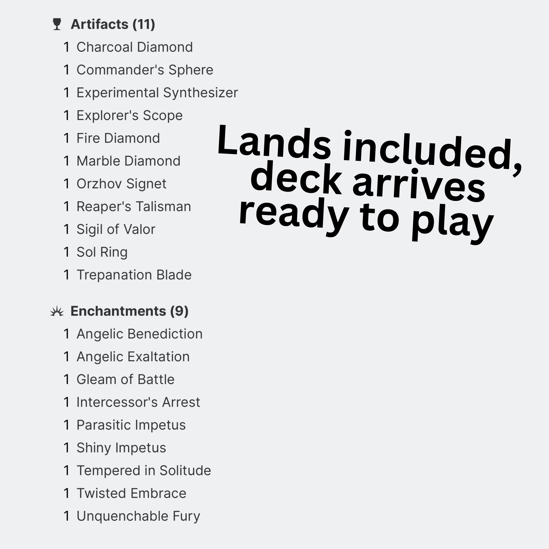 Isshin, Two Heavens As One - EDH Deck