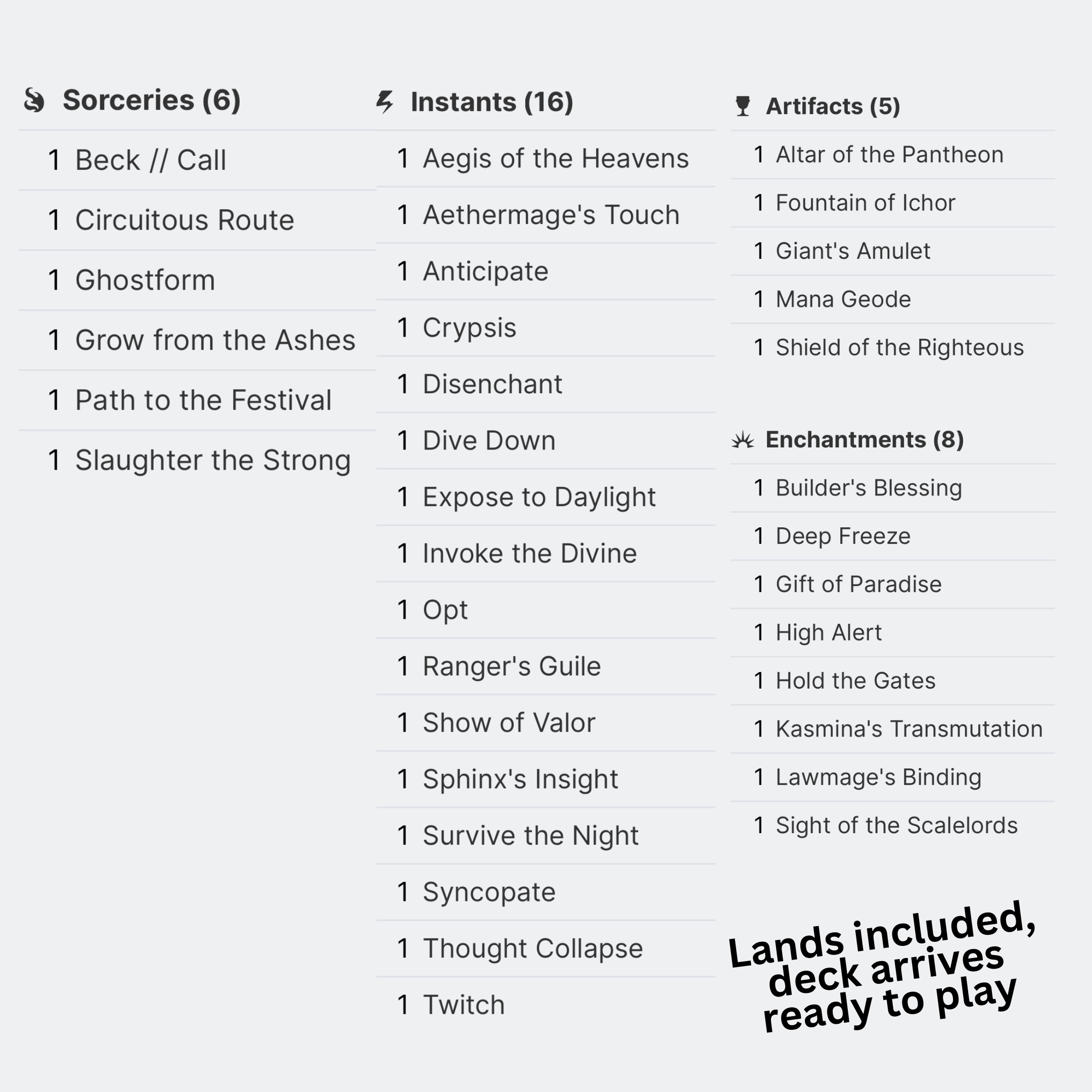 Arcades, The Strategist - EDH Deck