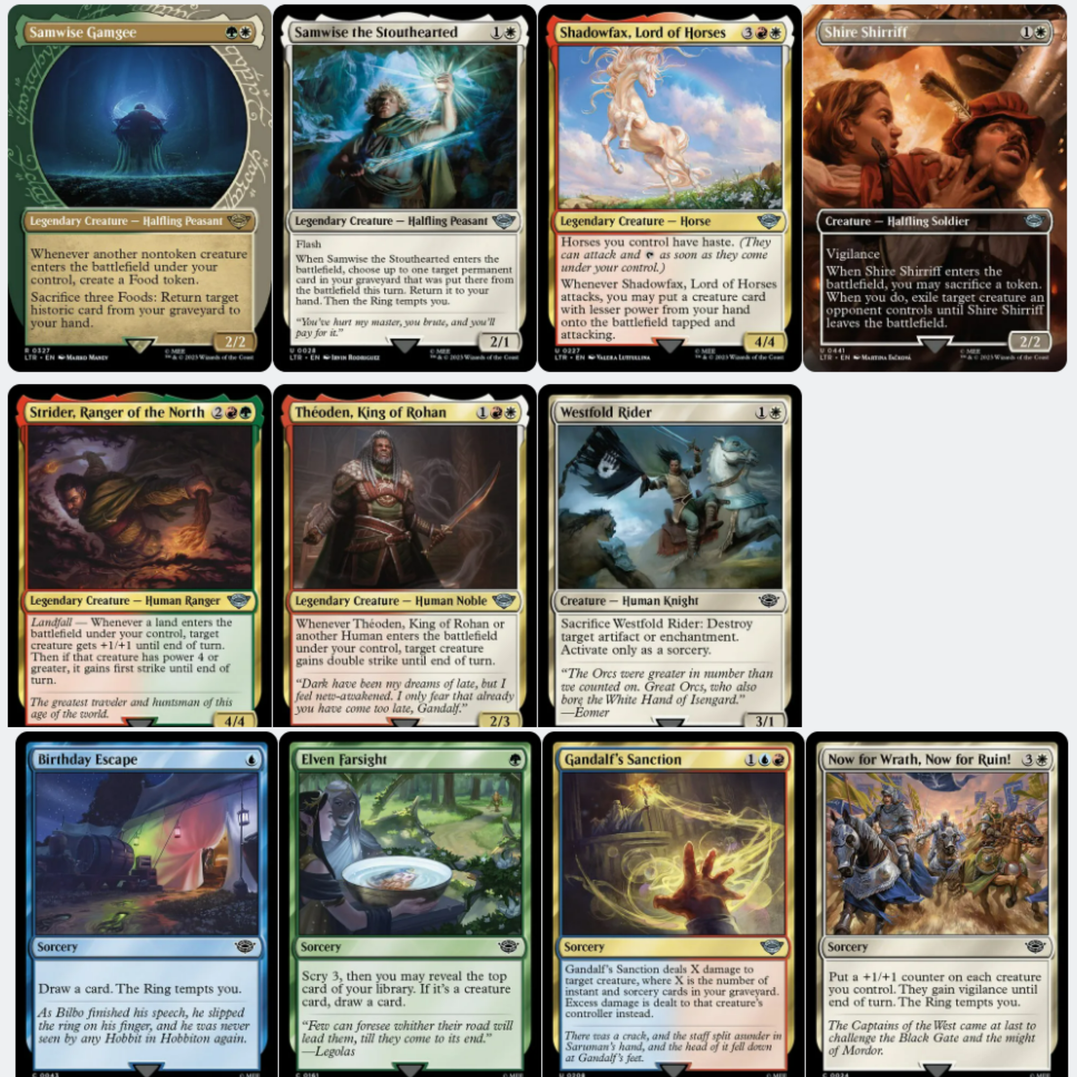 Aragorn, The Uniter Deck - EDH Deck