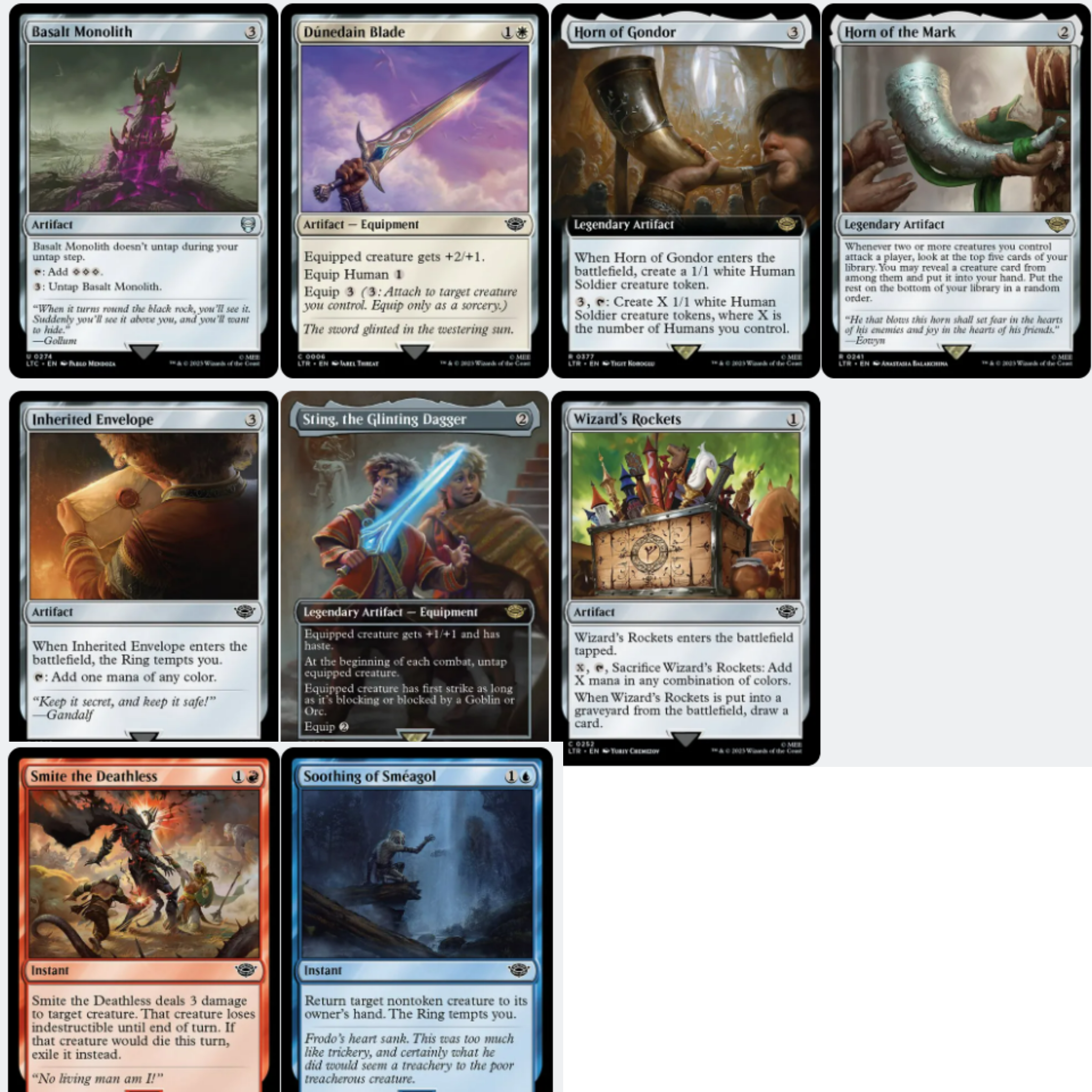 Aragorn, The Uniter Deck - EDH Deck