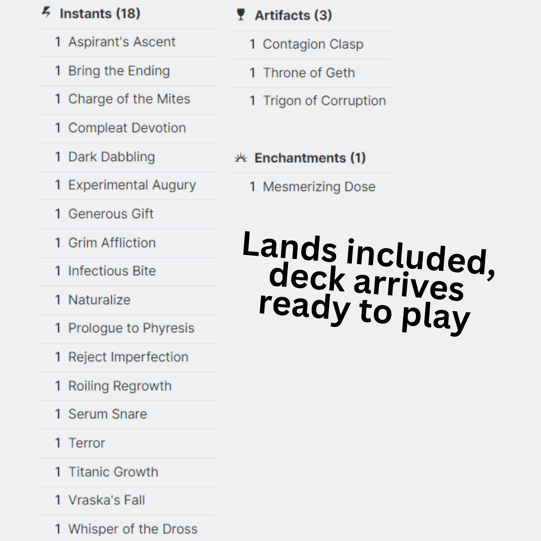 Atraxa, Praetors’ Voice - EDH Deck