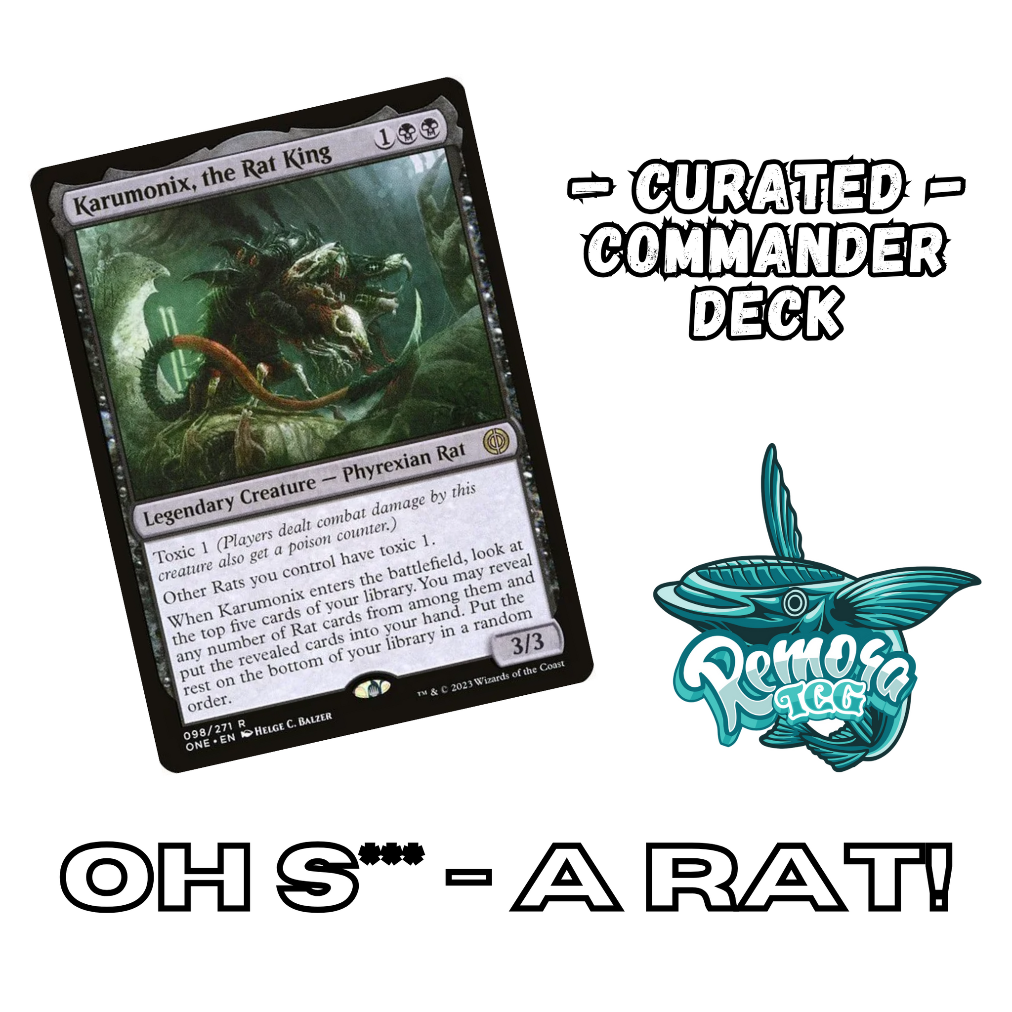 mtg rat king commander deck Karumonix, the Karumonix, The Rat King |
