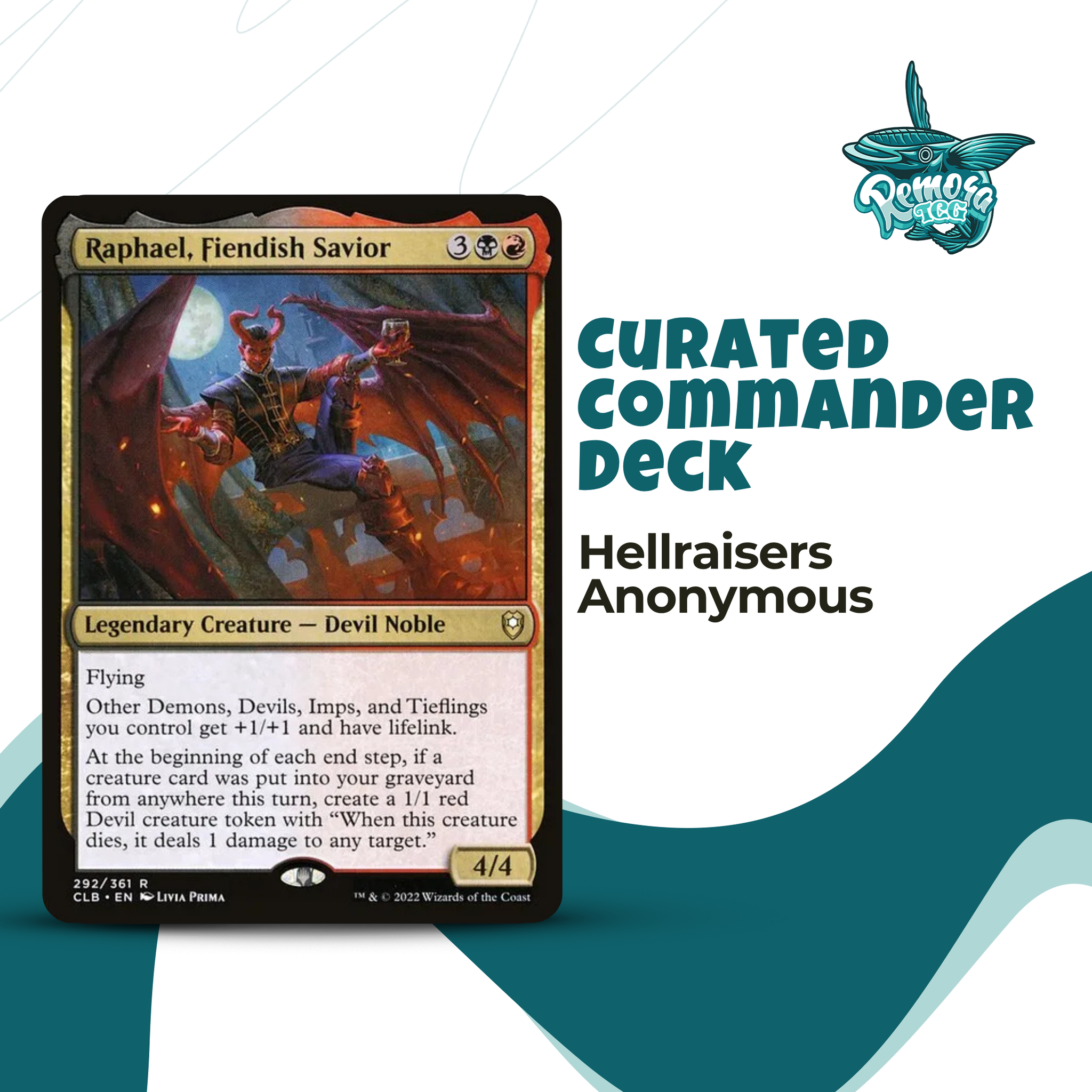 Raphael EDH Deck | Demon Tribal Commander Deck