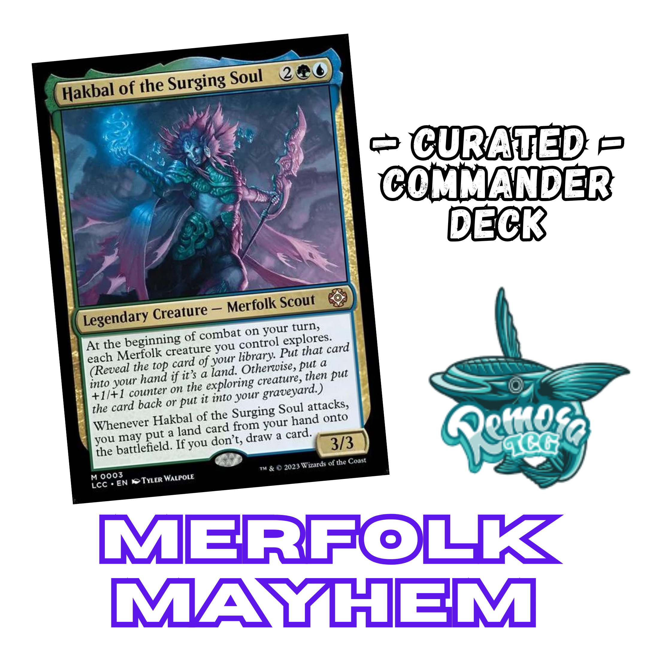 Hakbal Of The Surging Soul - EDH Deck