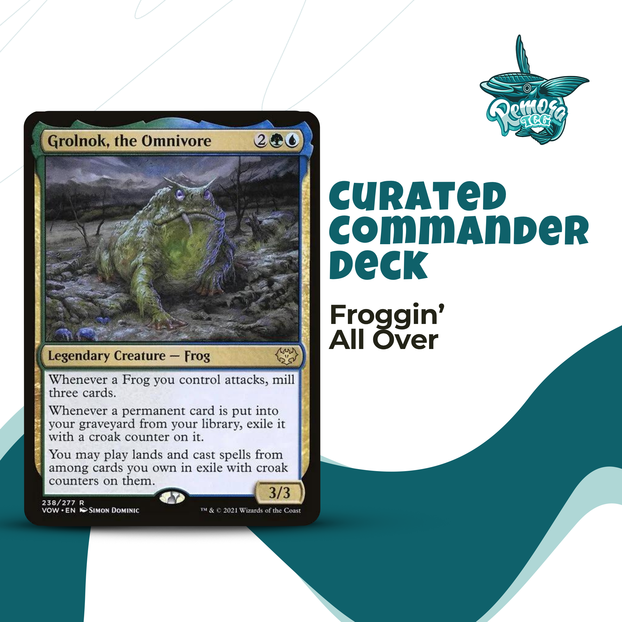 Grolnok, The Omnivore - EDH Deck