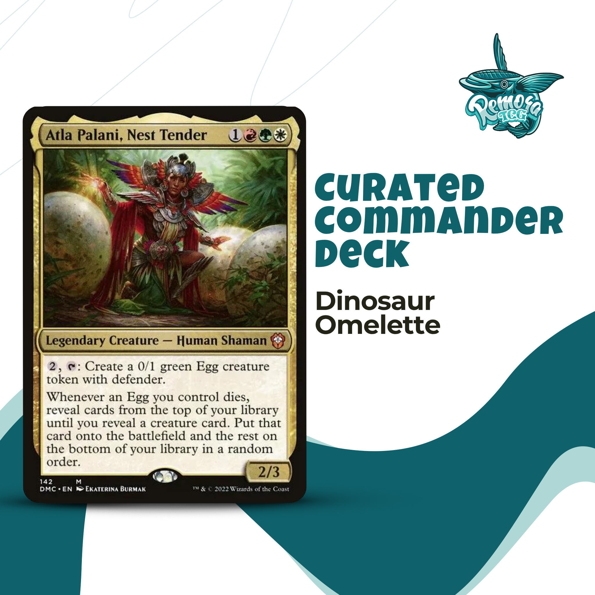 atla mtg commander deck Atla Palani EDH Deck | Dinosaur Commander Deck