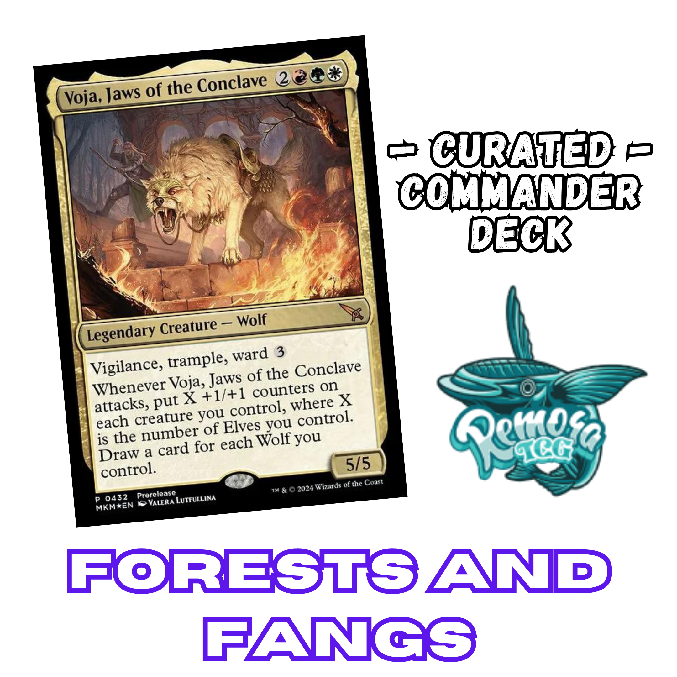 Voja, Jaws Of The Conclave - EDH Deck