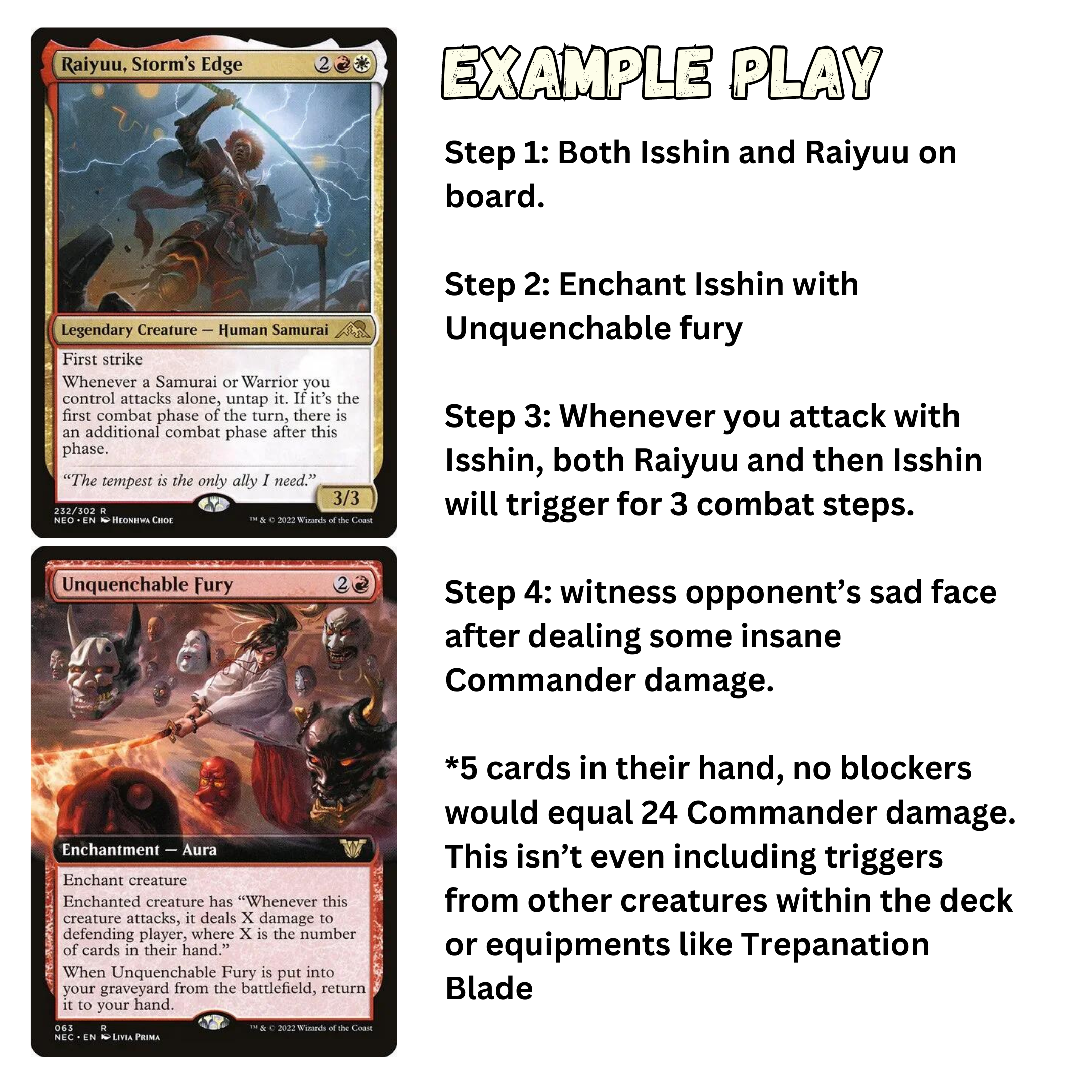 Isshin, Two Heavens As One - EDH Deck