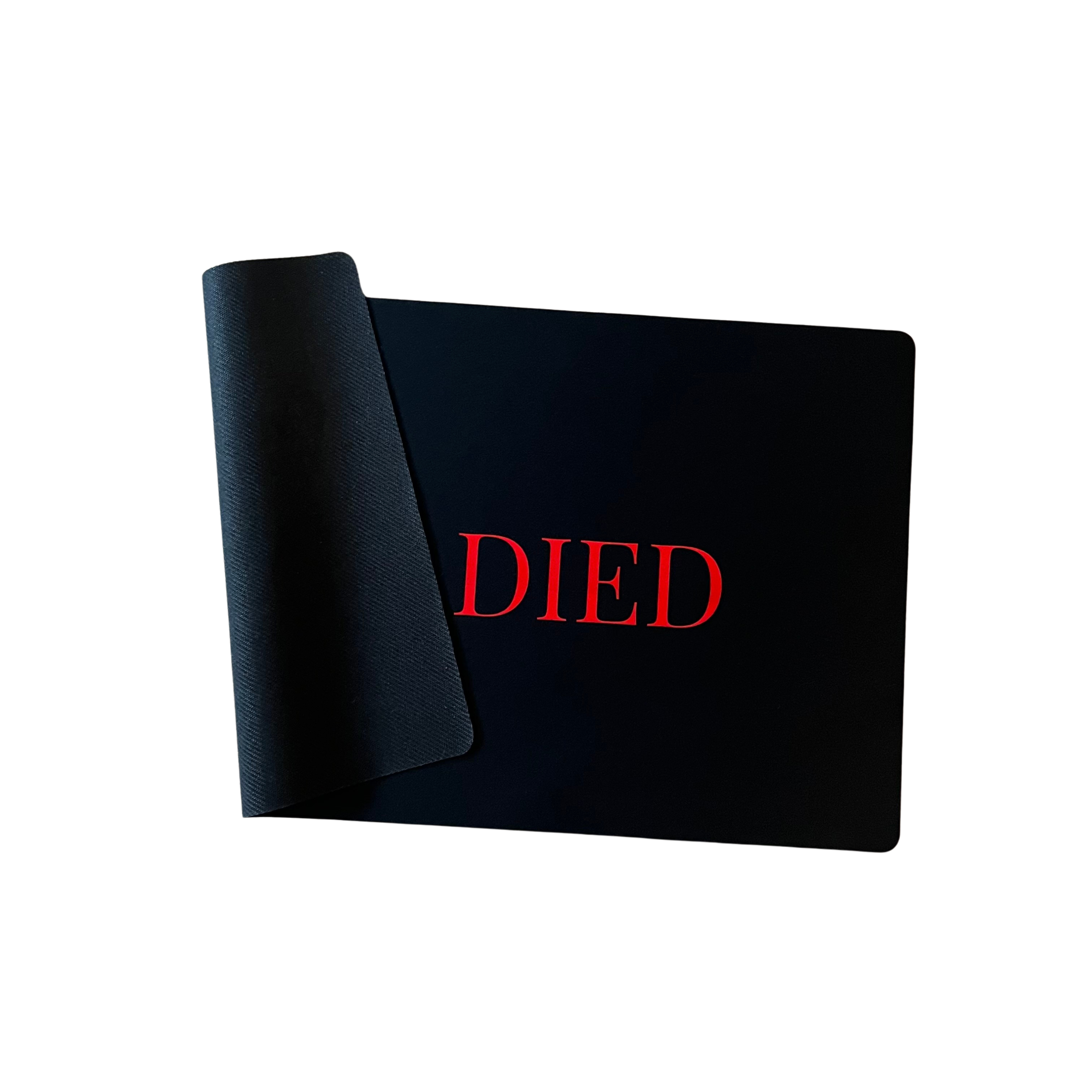 You Died Playmat