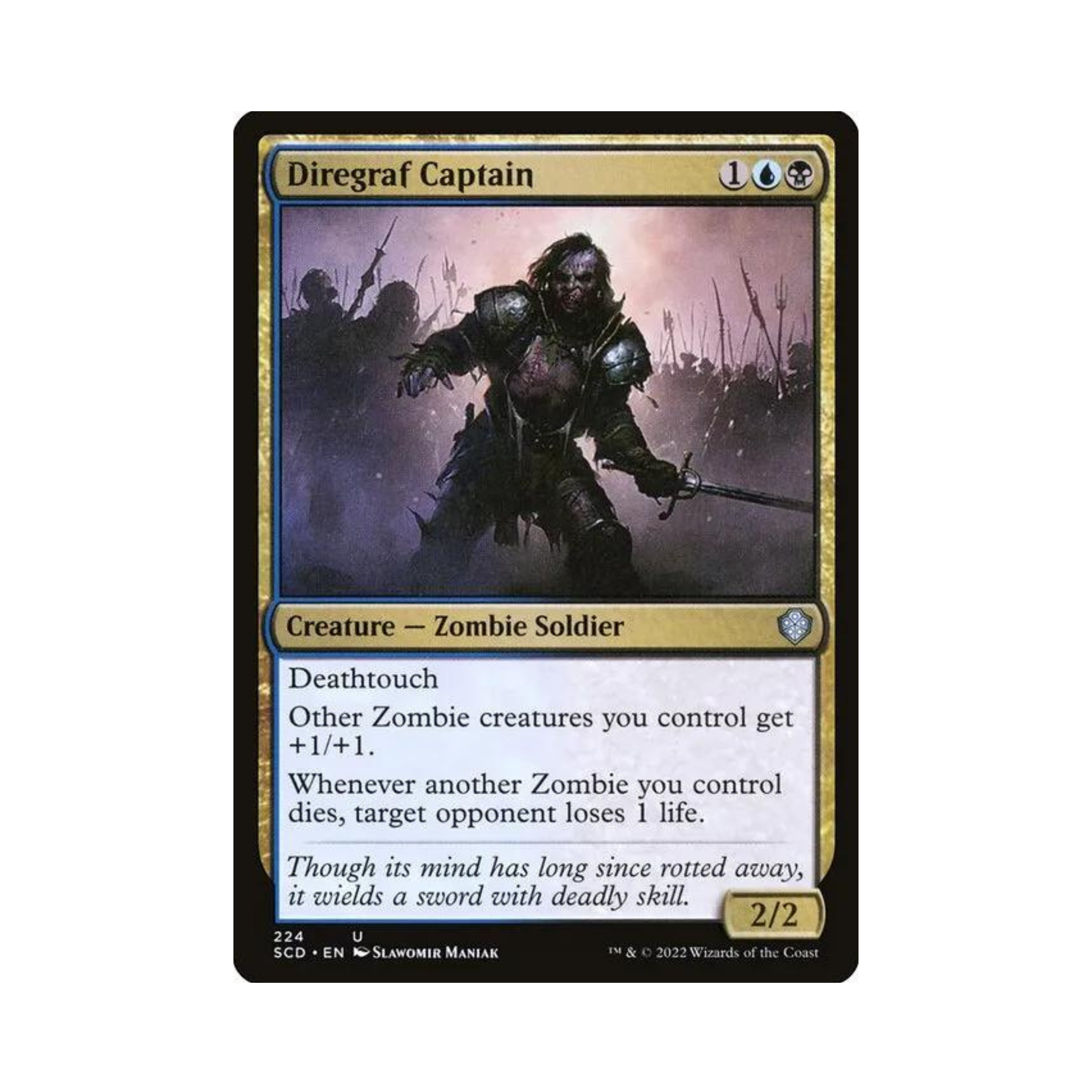 Wilhelt, The Rotcleaver - EDH Deck