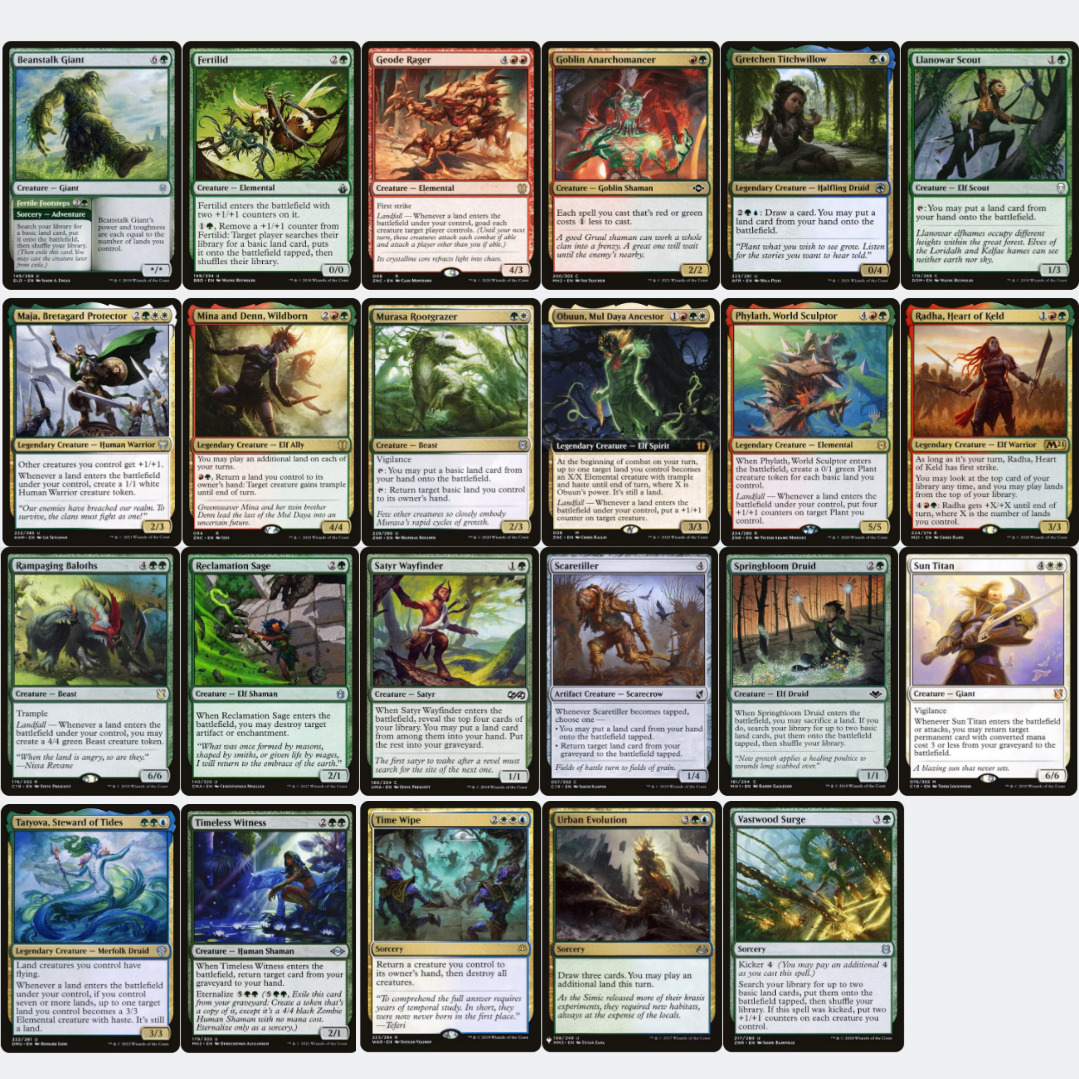 Omnath, Locus of Creation - EDH Deck