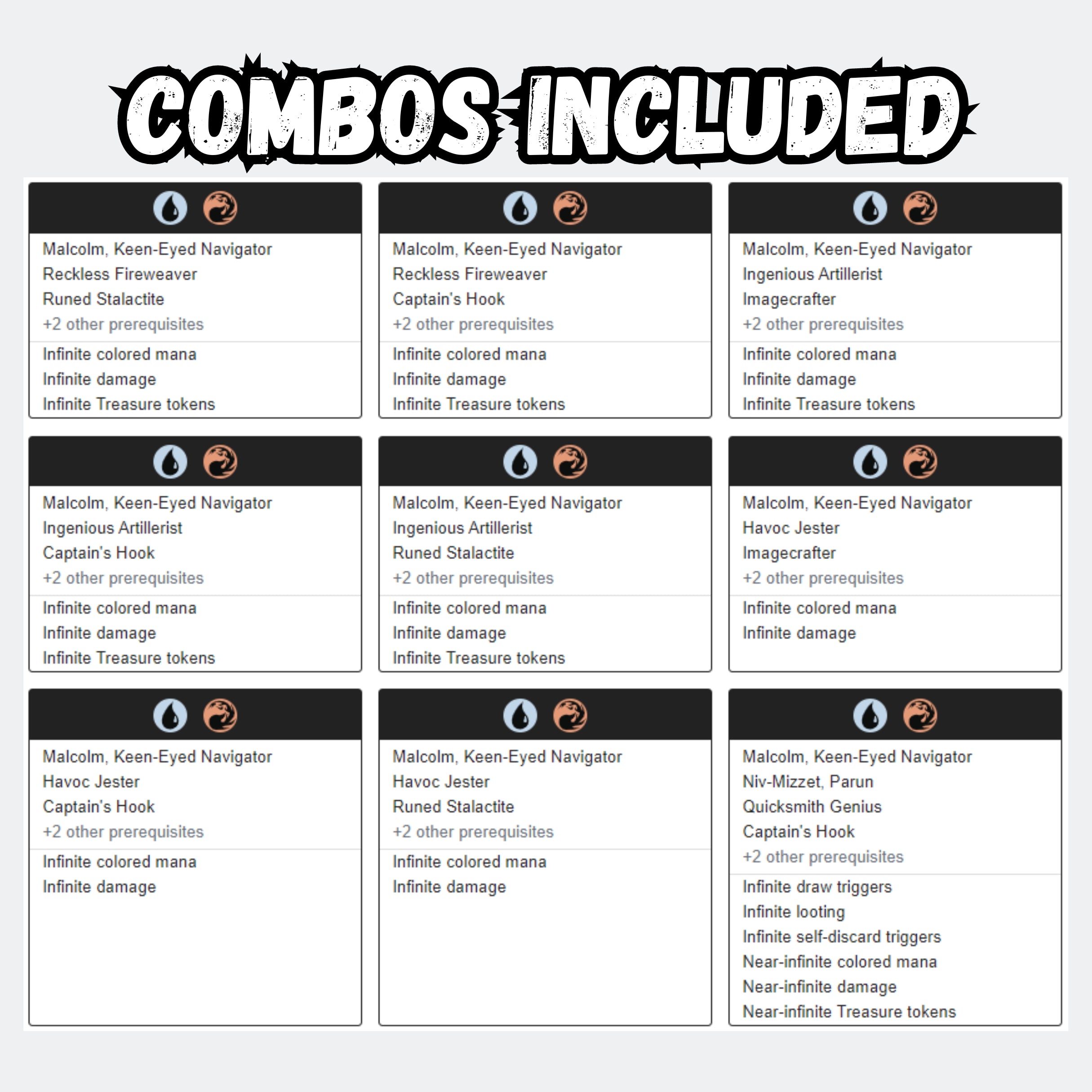 Malcolm/Kediss - EDH Deck