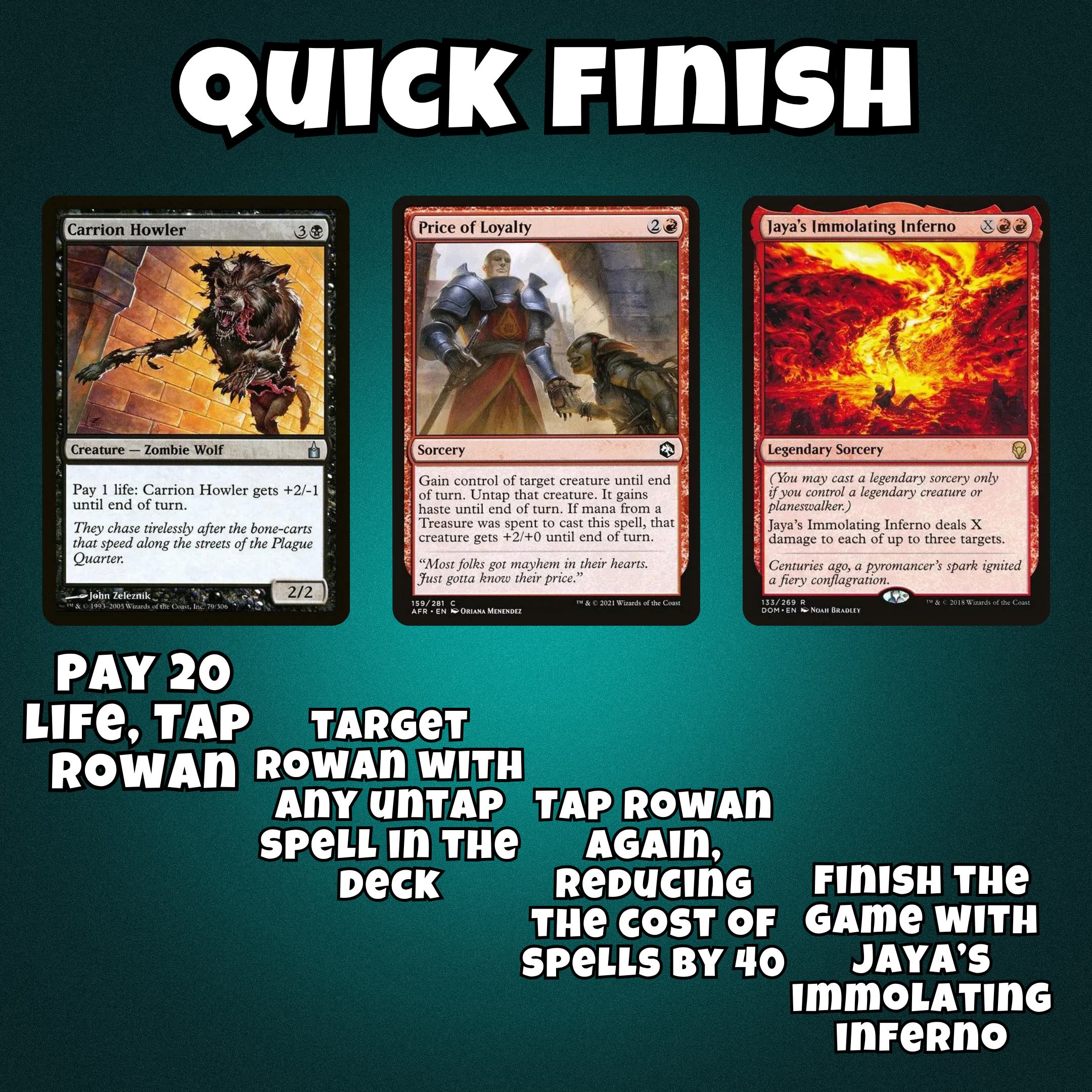 Rowan, Scion Of War - EDH Deck