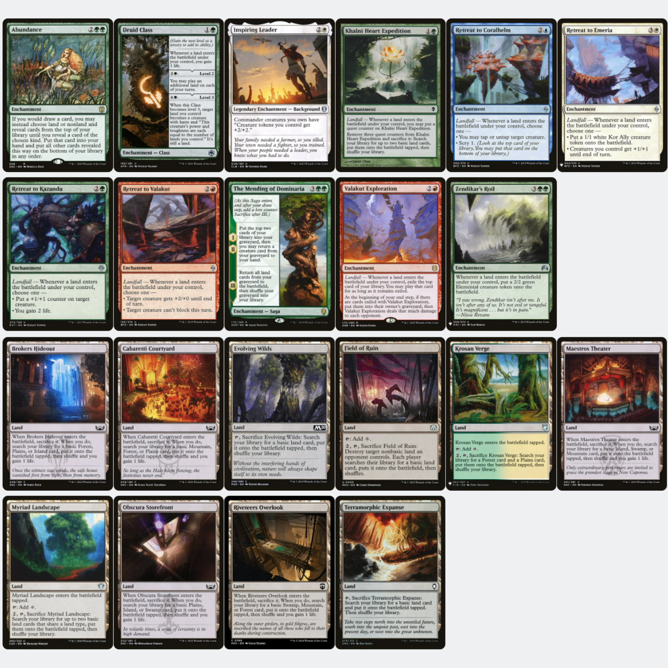 Omnath, Locus of Creation - EDH Deck