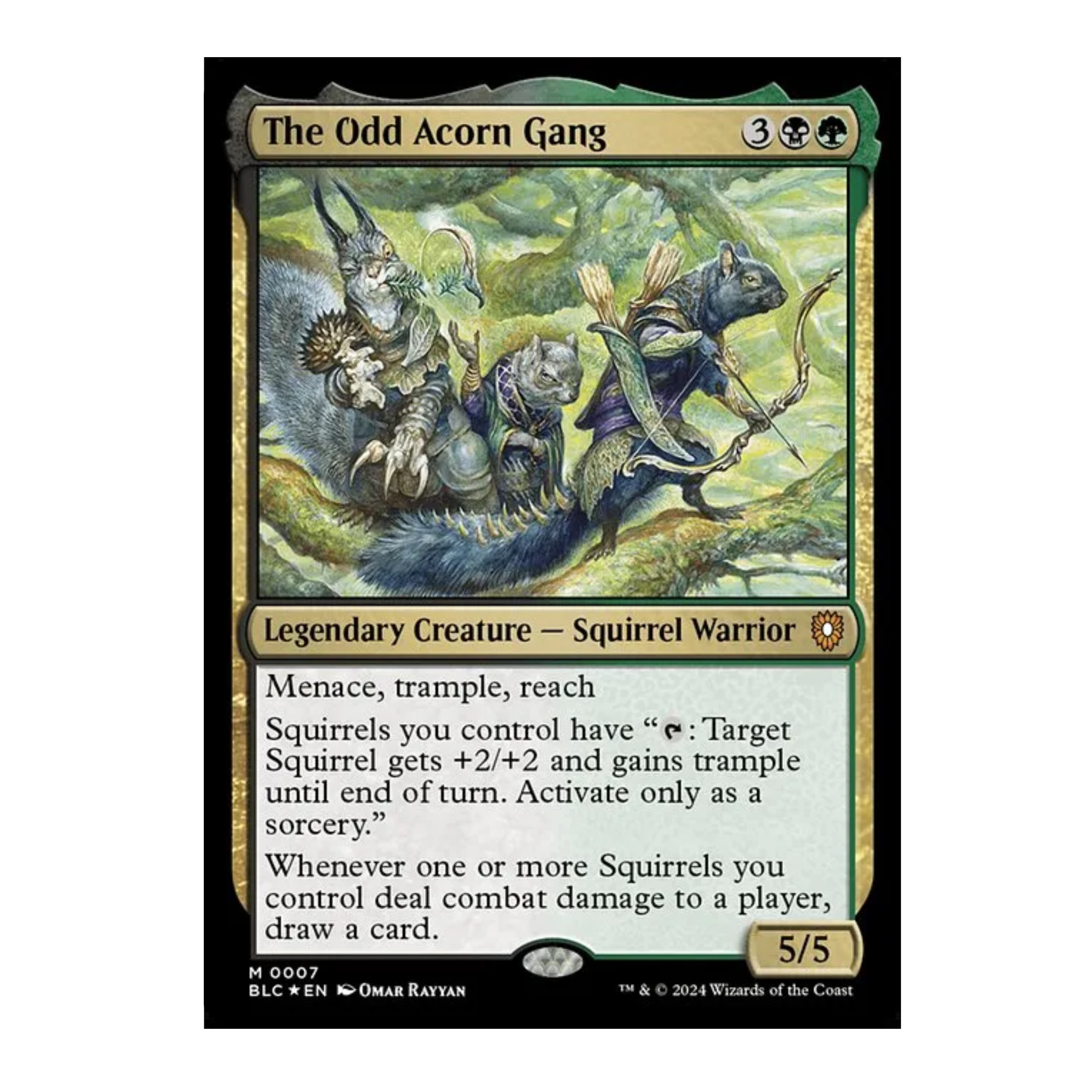 Chatterfang, Squirrel General - EDH Deck