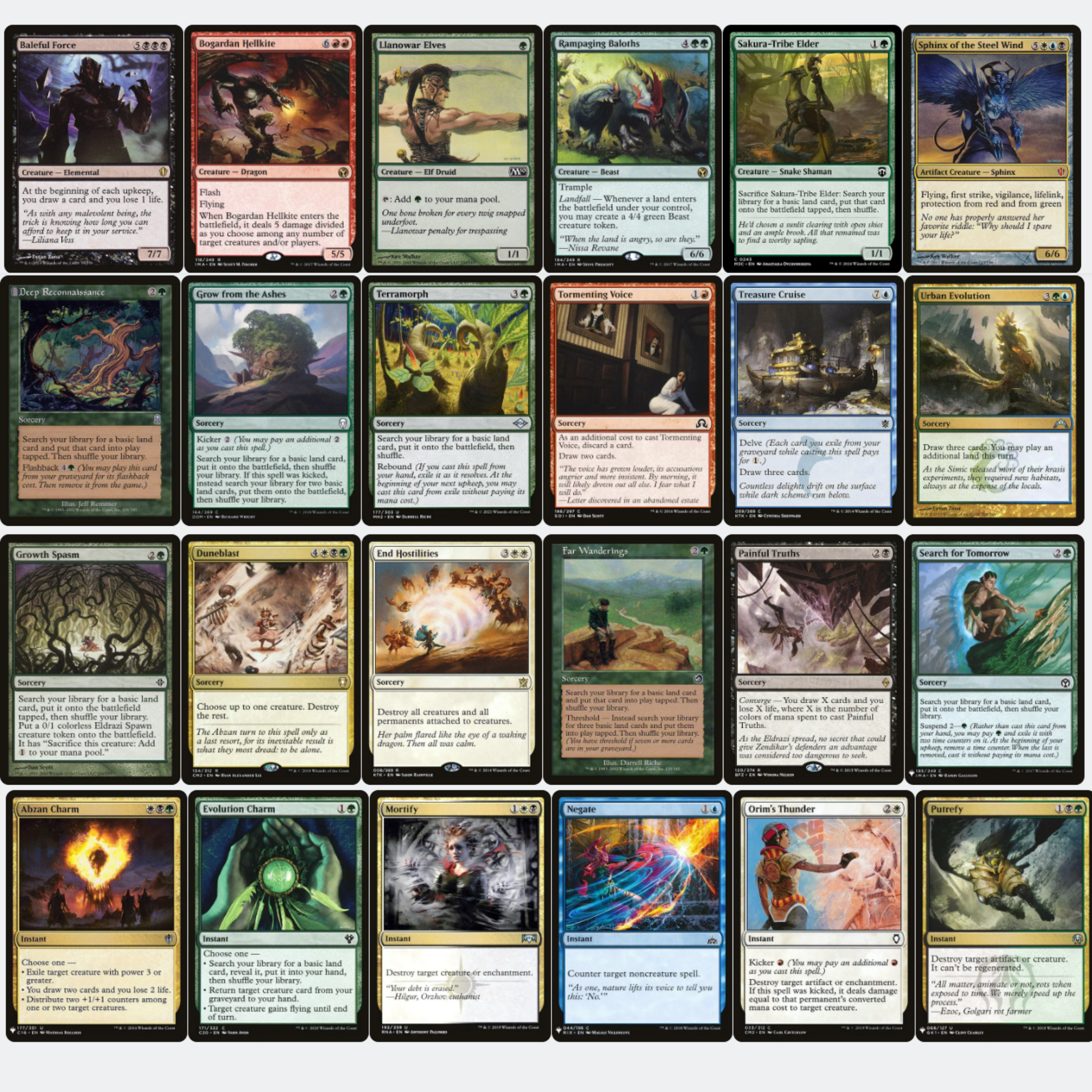 Esika, God of the Tree// The Prismatic Bridge - EDH Deck