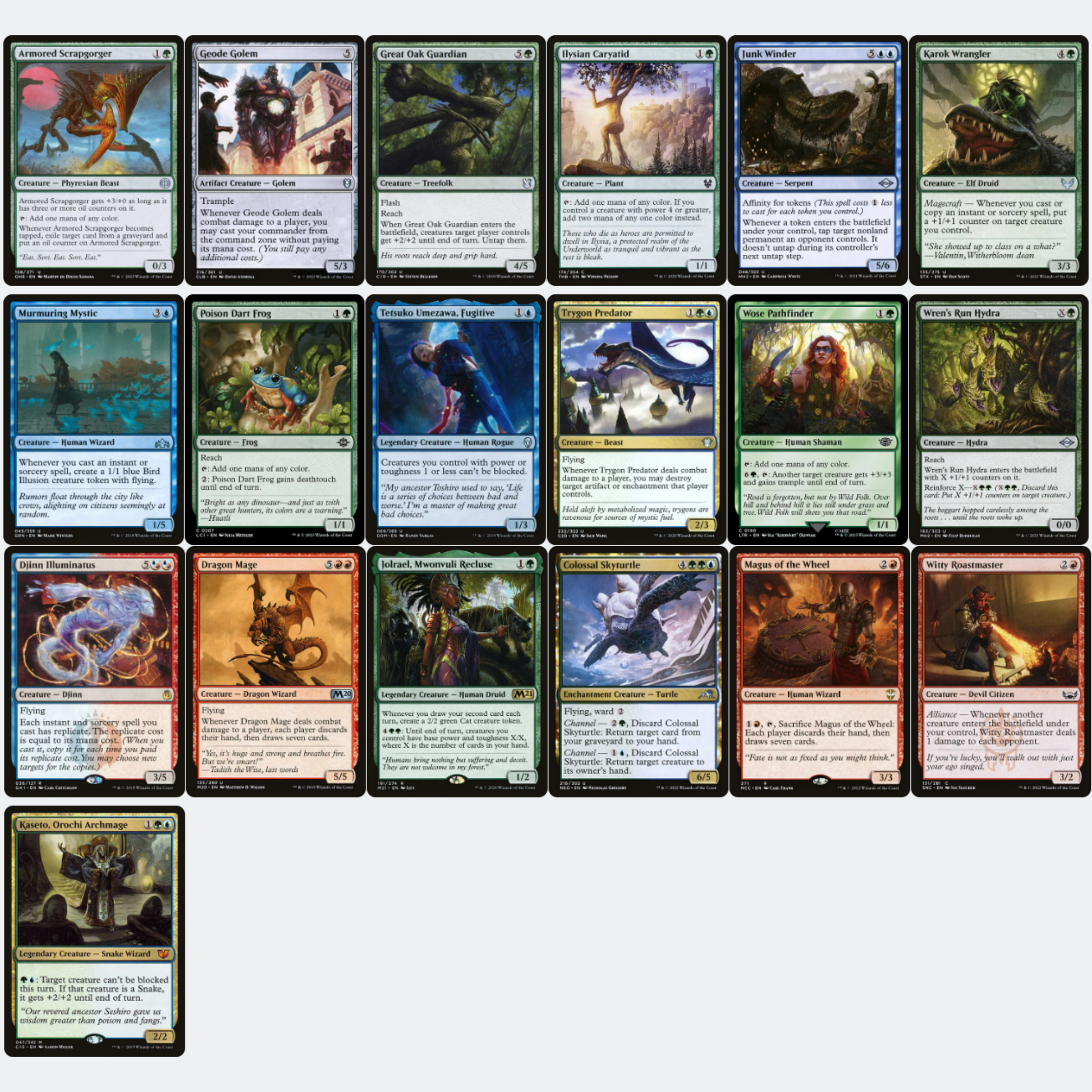 Xyris, The Writhing Storm - EDH Deck