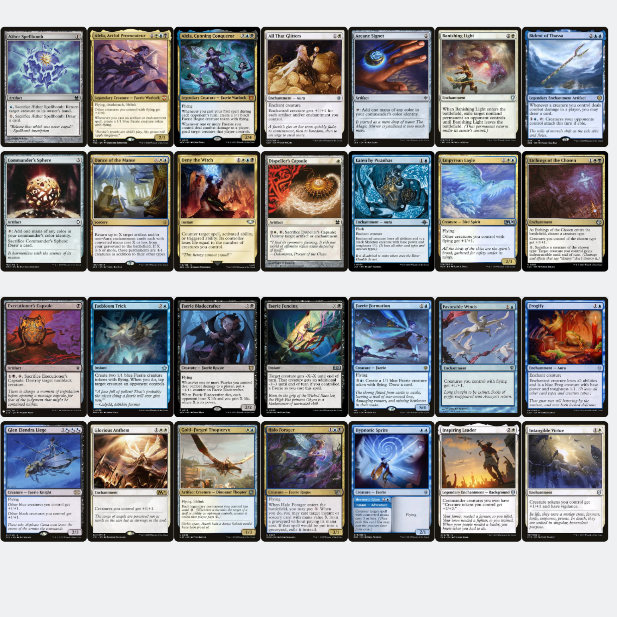 Alela, Artful Provocateur - EDH Deck