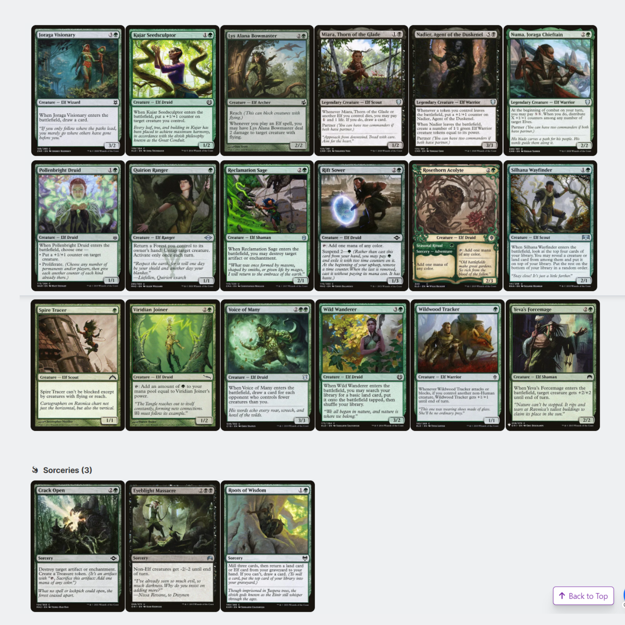 Lathril, Blade Of The Elves - EDH Deck