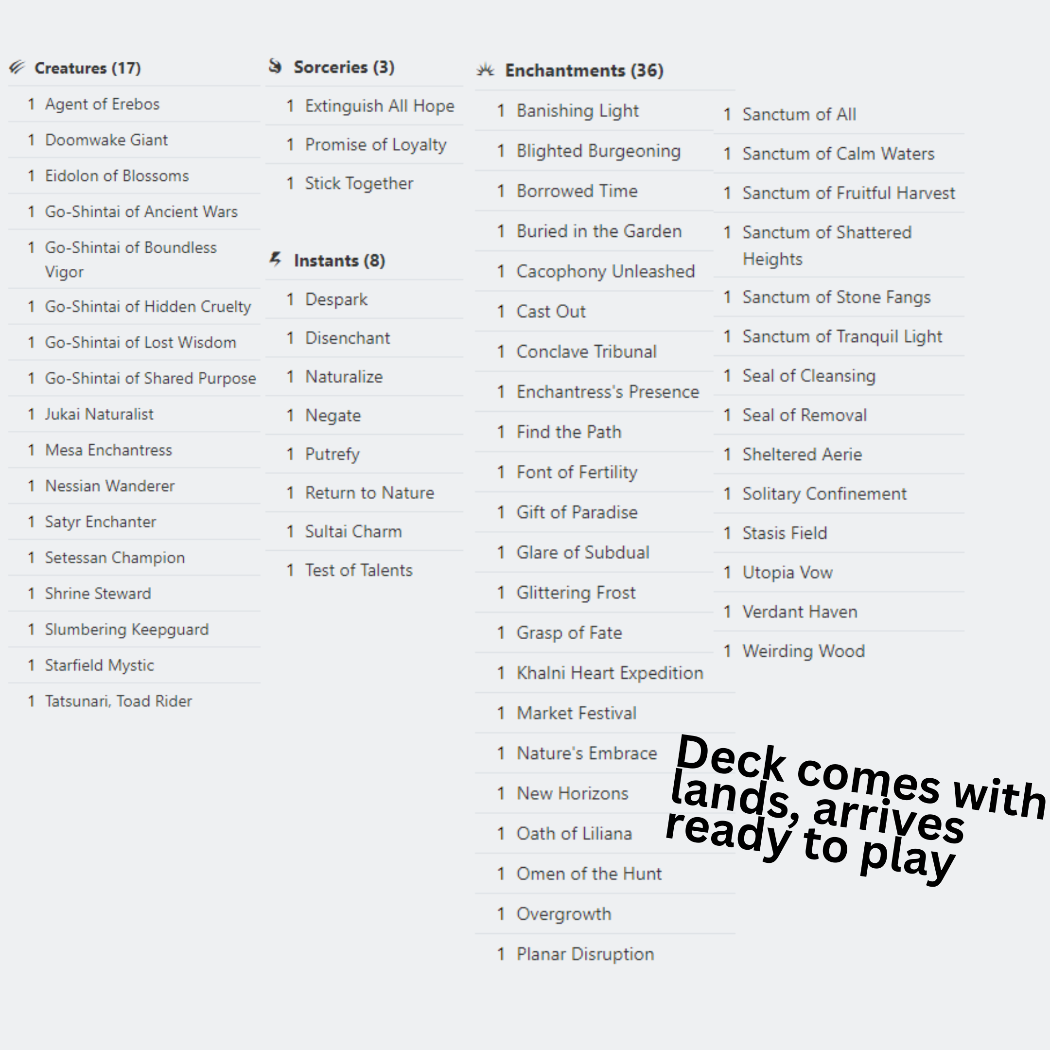 Go-Shintai of Life's Origin - EDH Deck