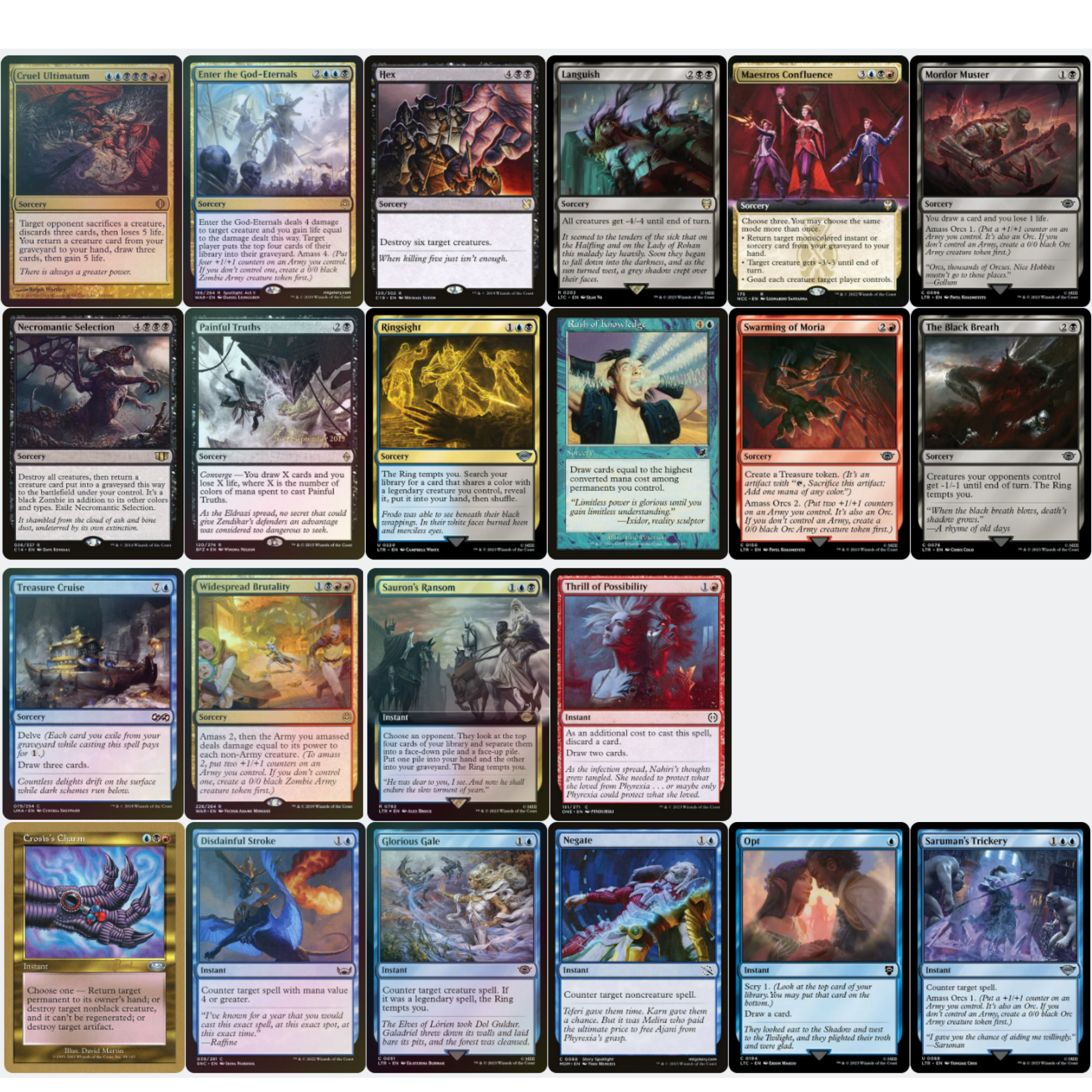 Sauron, The Dark Lord - EDH Deck