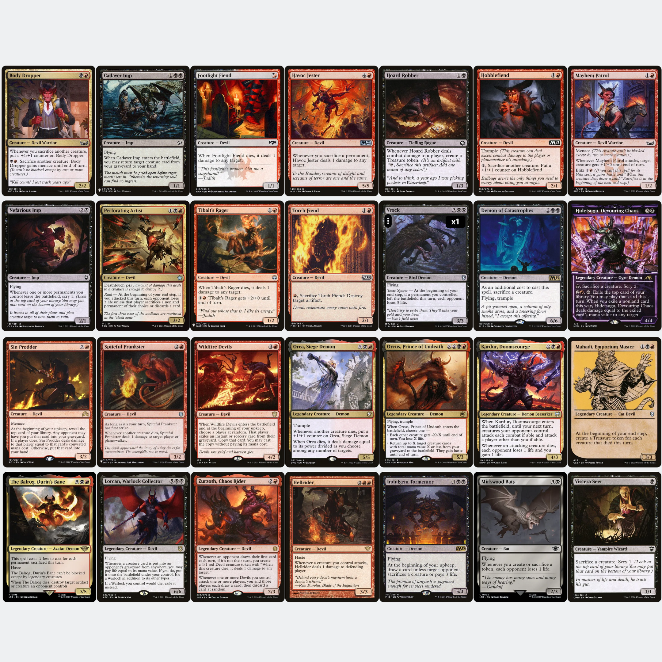 Raphael, Fiendish Saviour - EDH Deck