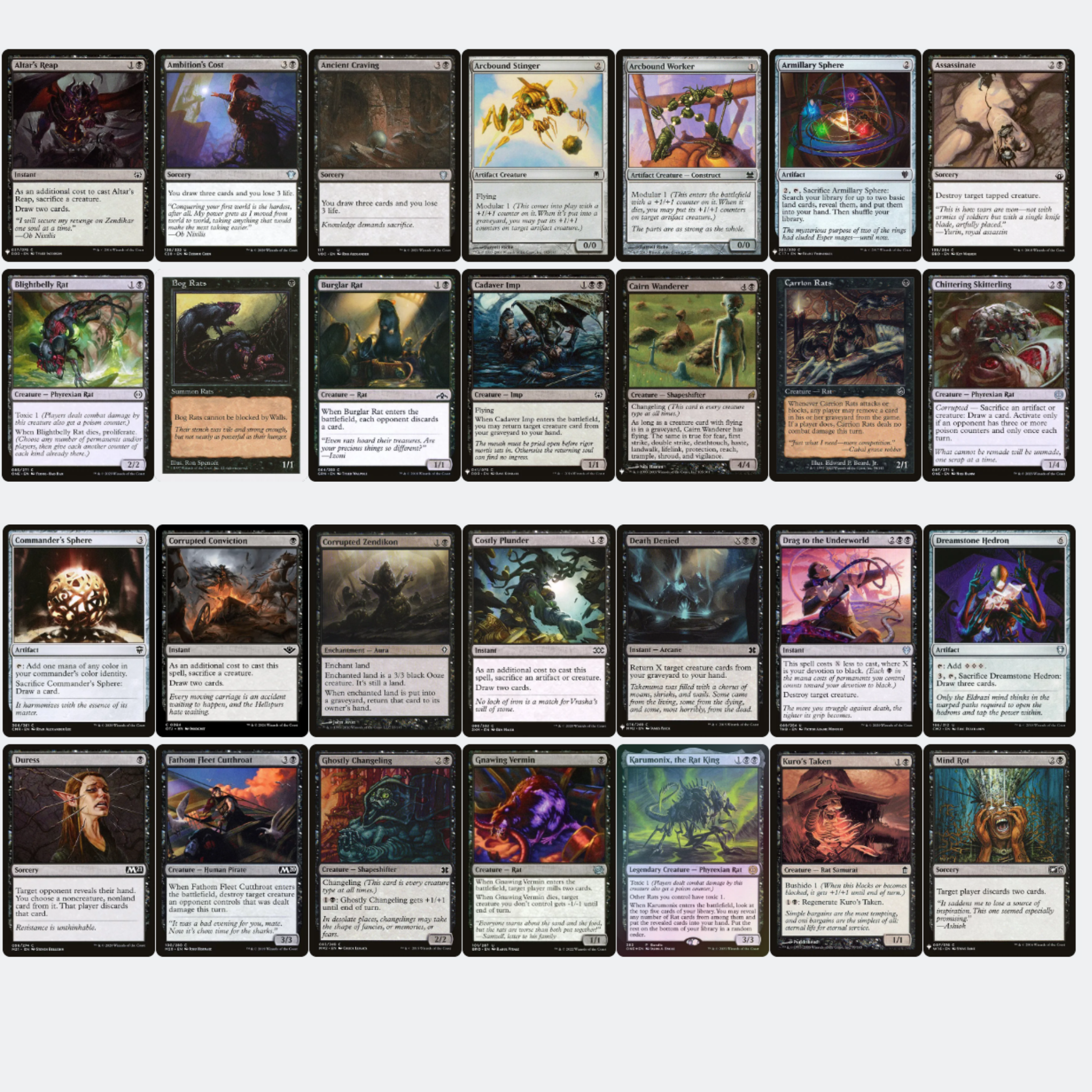 Karumonix, the Rat King - EDH Deck