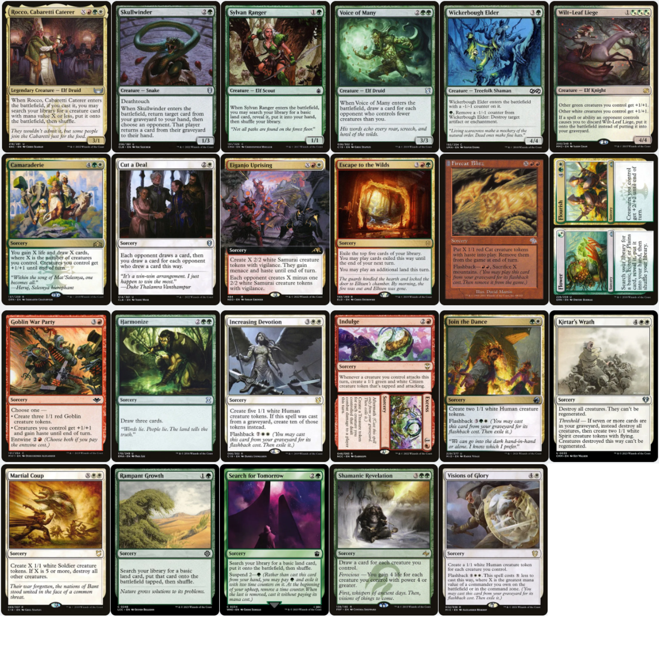 Jetmir, Nexus Of Revels - EDH Deck