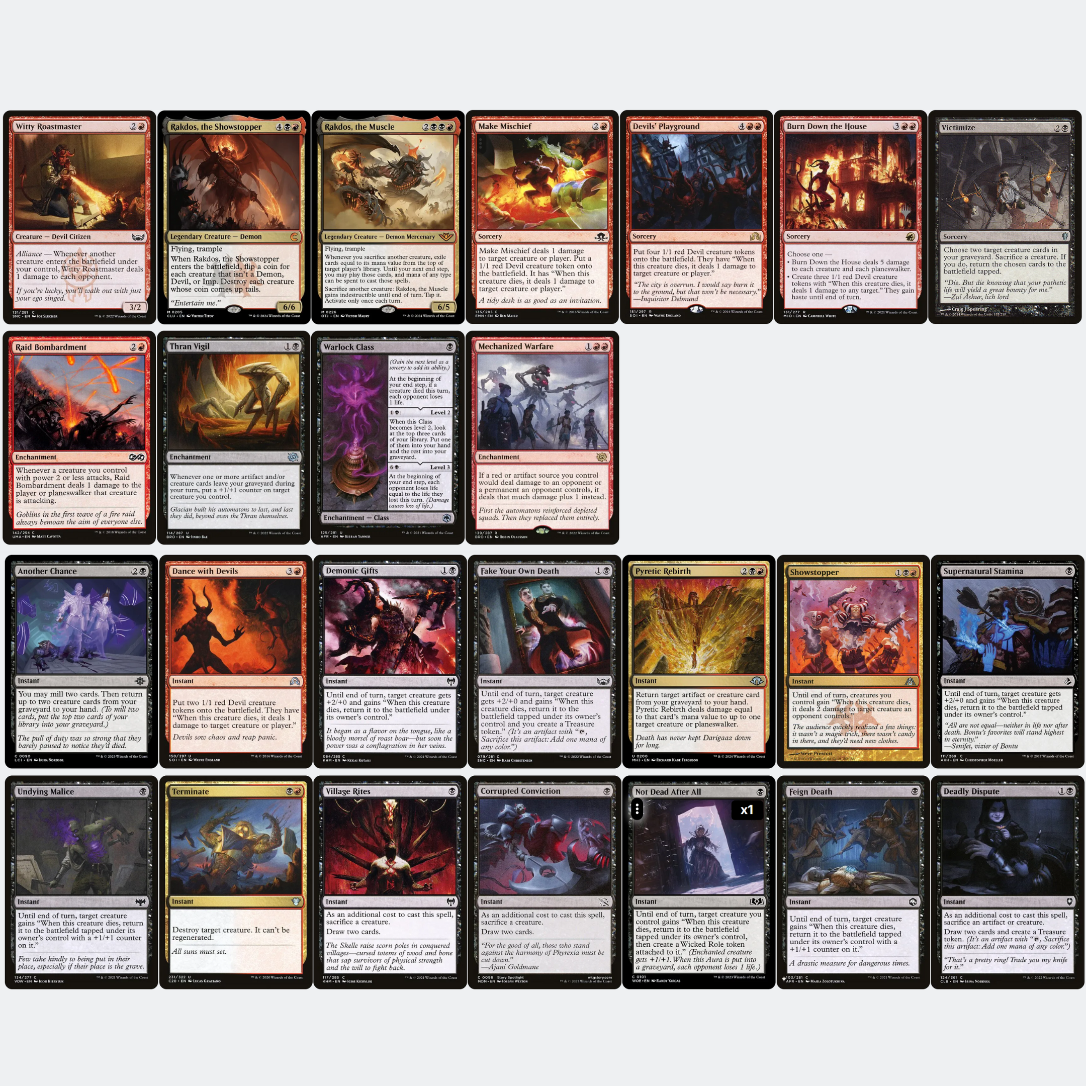 Raphael, Fiendish Saviour - EDH Deck