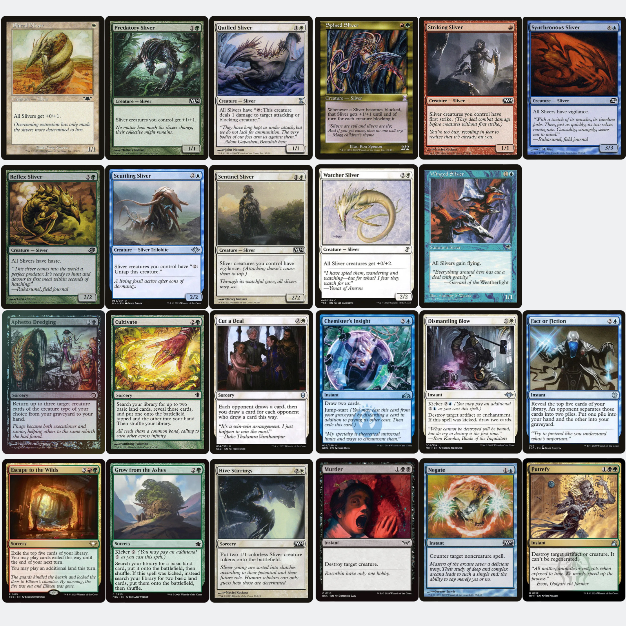 The First Sliver - EDH Deck