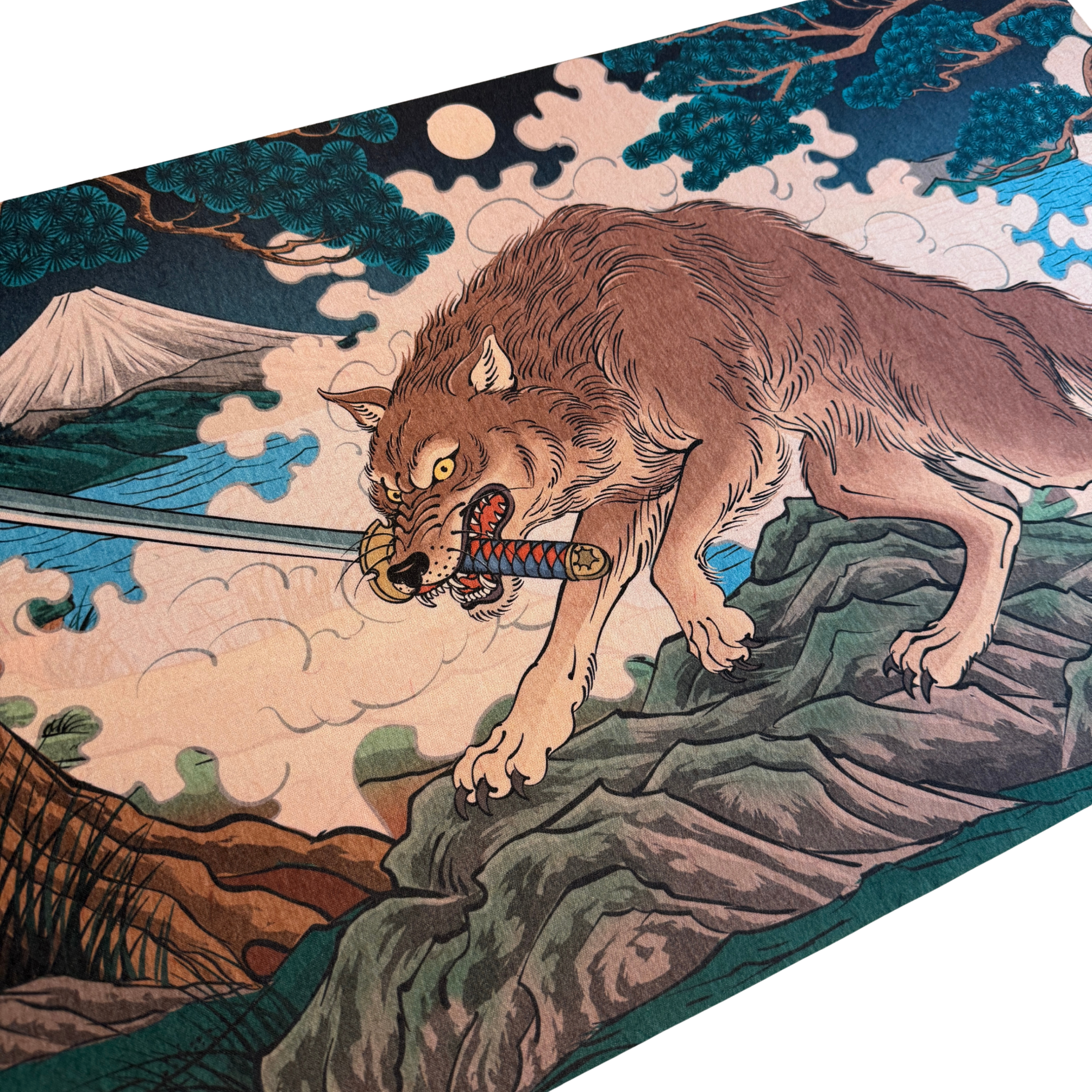 The Wolf Playmat