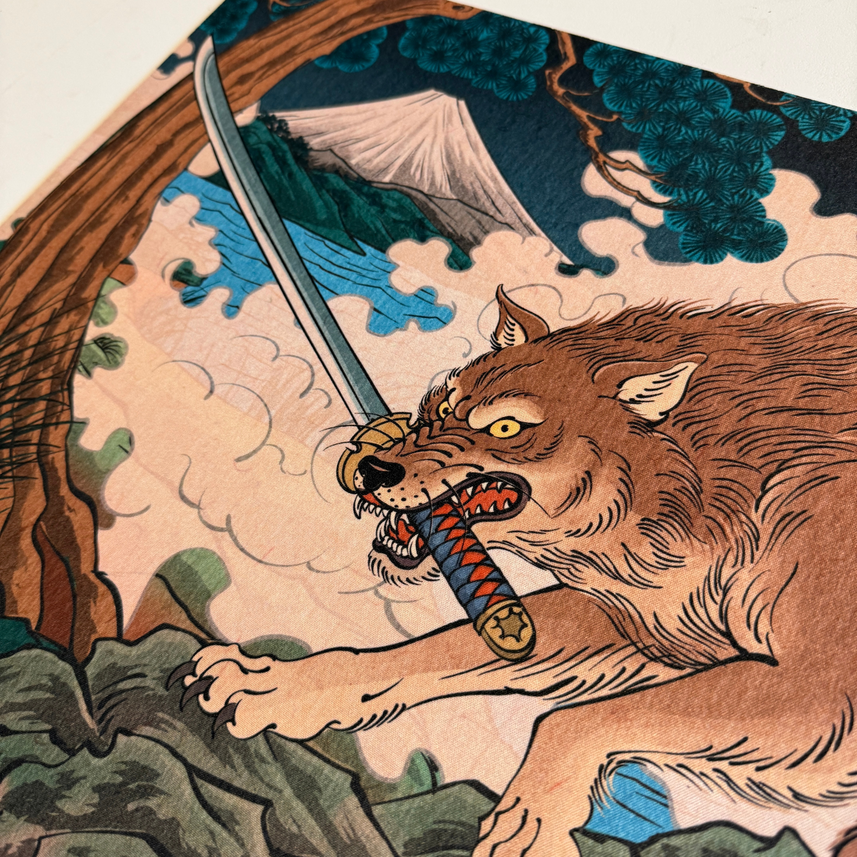 The Wolf Playmat