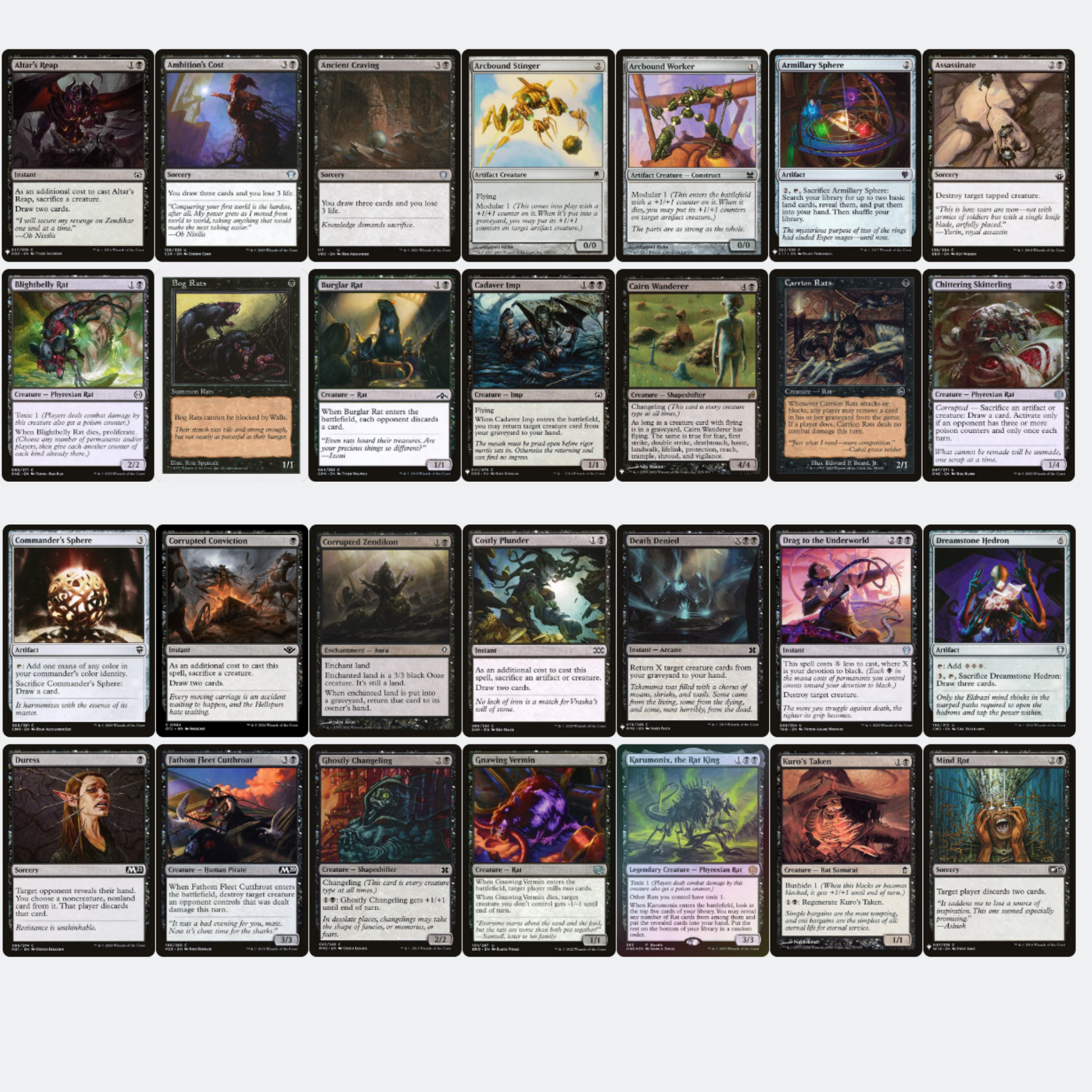 Karumonix, the Rat King - EDH Deck