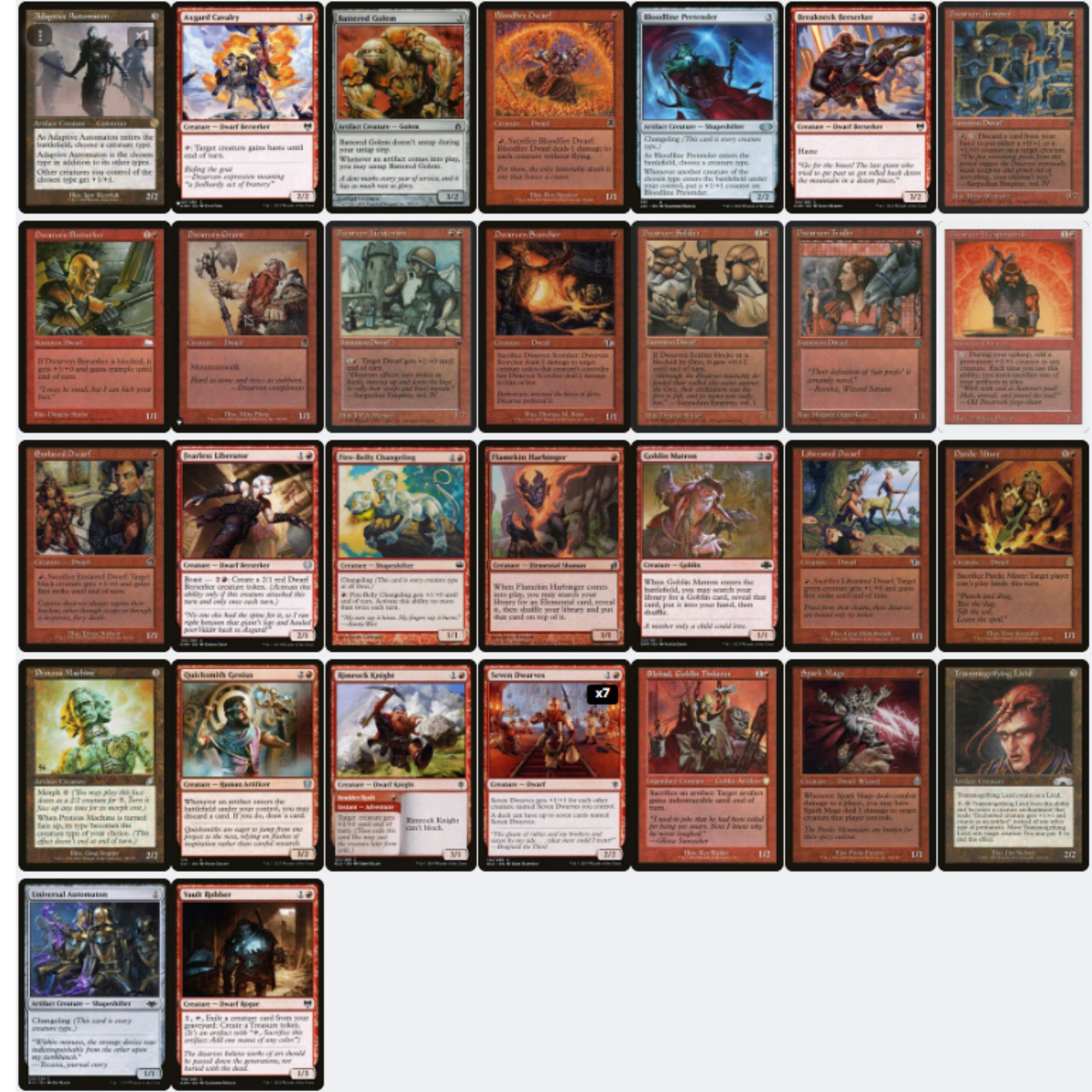 Magda Brazen Outlaw - EDH Deck