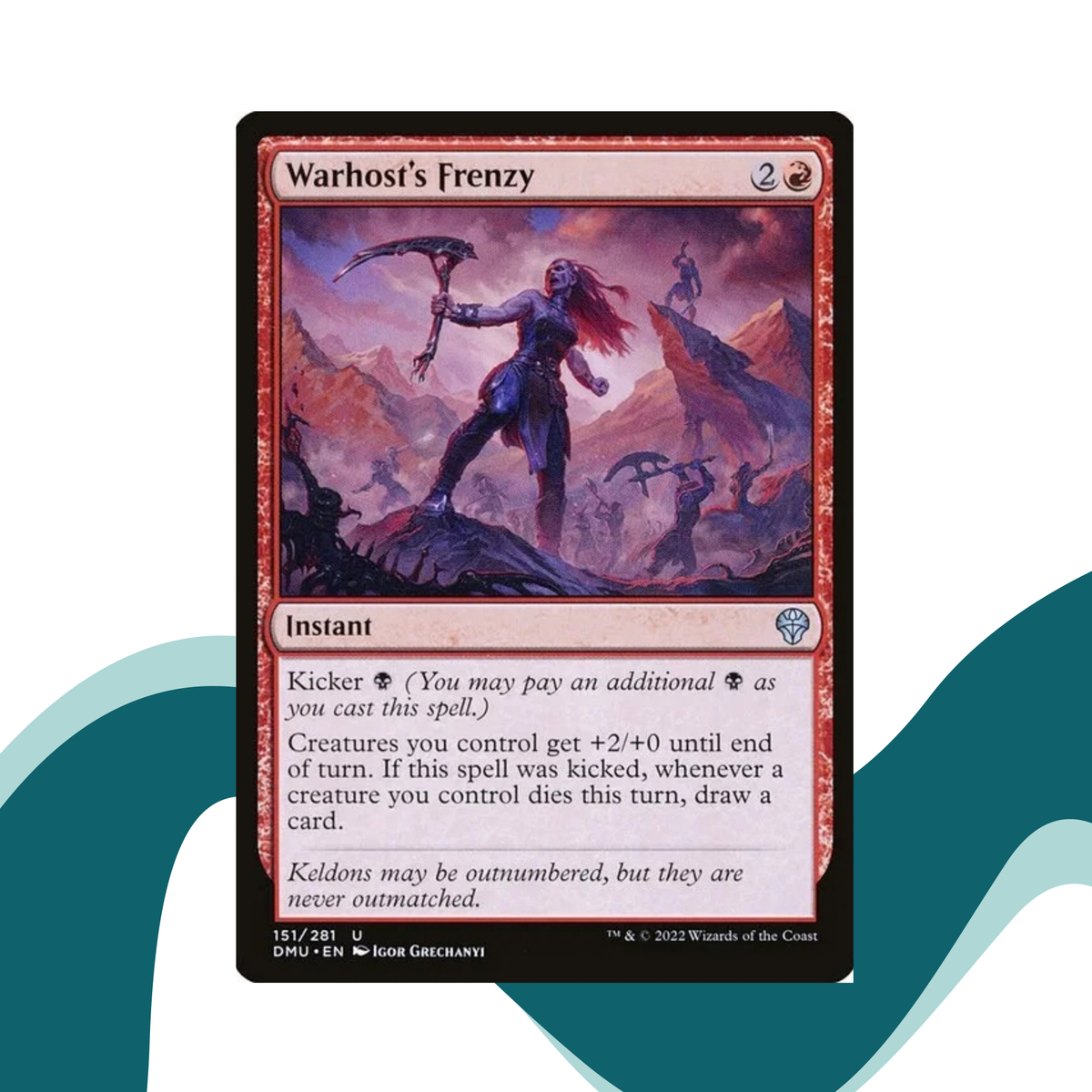 Kuja, Genome Sorcerer Rakdos Wizards EDH deck - image 6