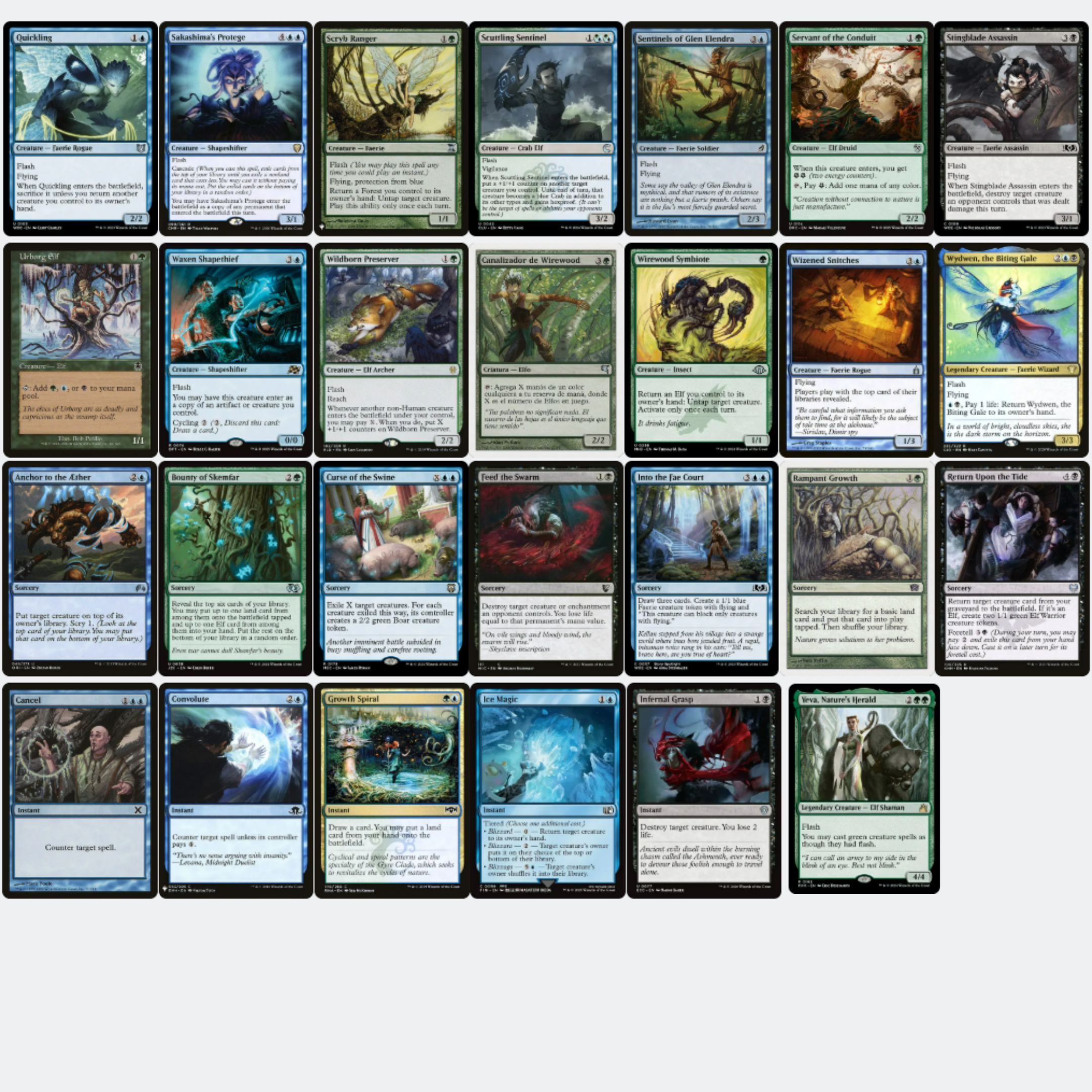 Maralen, Fae Ascendant - EDH Deck